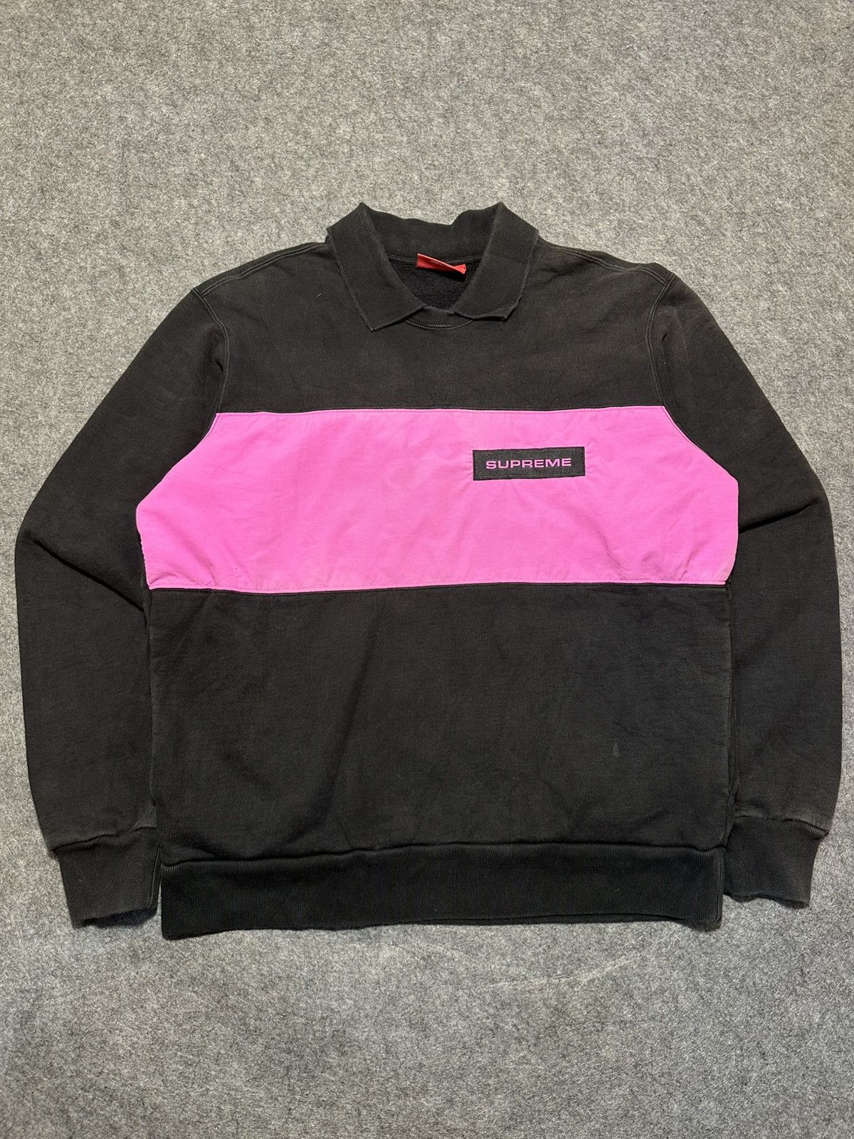 Supreme Supreme Polo Crewneck Sweatshirt from the Fall/Winter 2017. Size US M / EU 48-50 / 2 - 1 Thumbnail