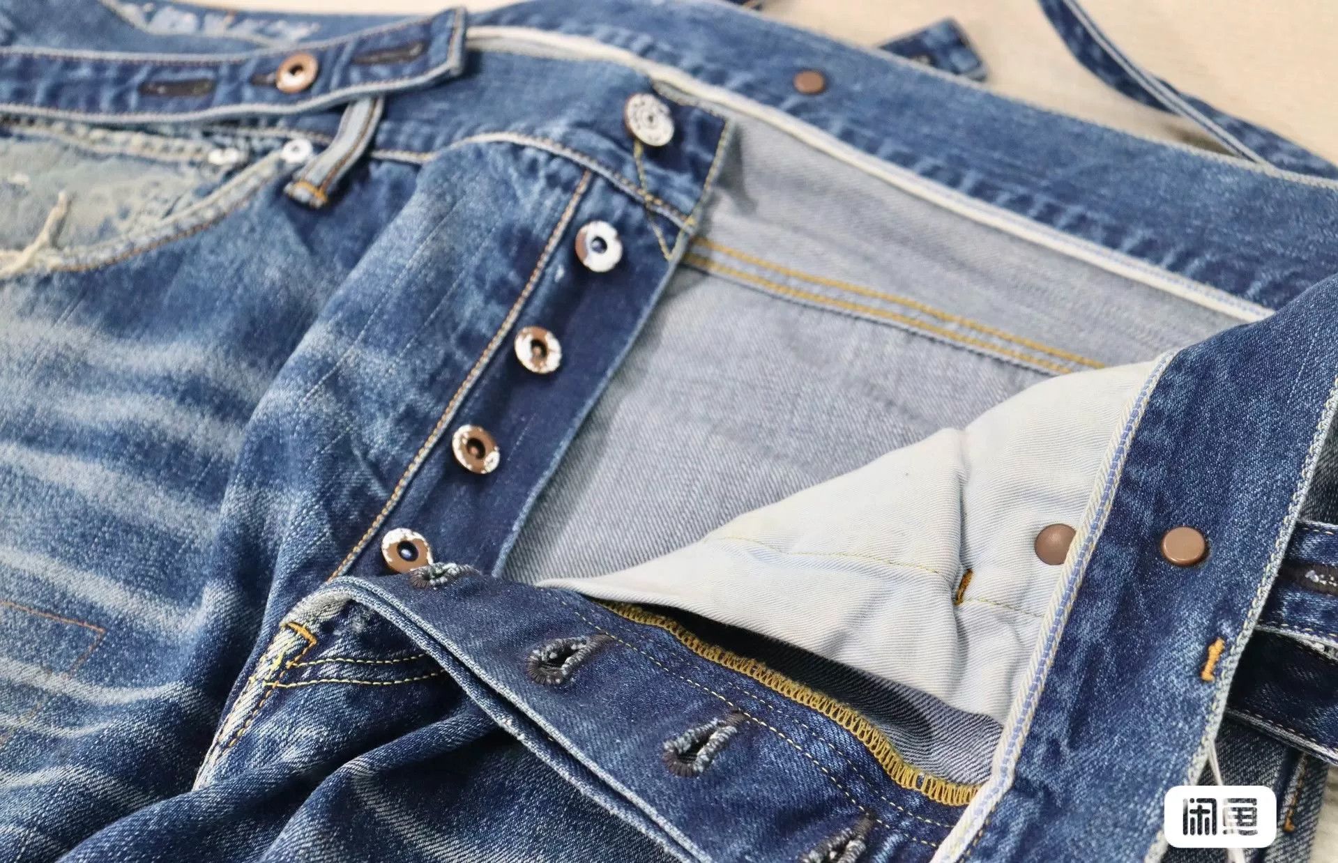 Visvim Visvim 19AW Travailler Braces Jeans Size US 26 / EU 42 - 1 Thumbnail