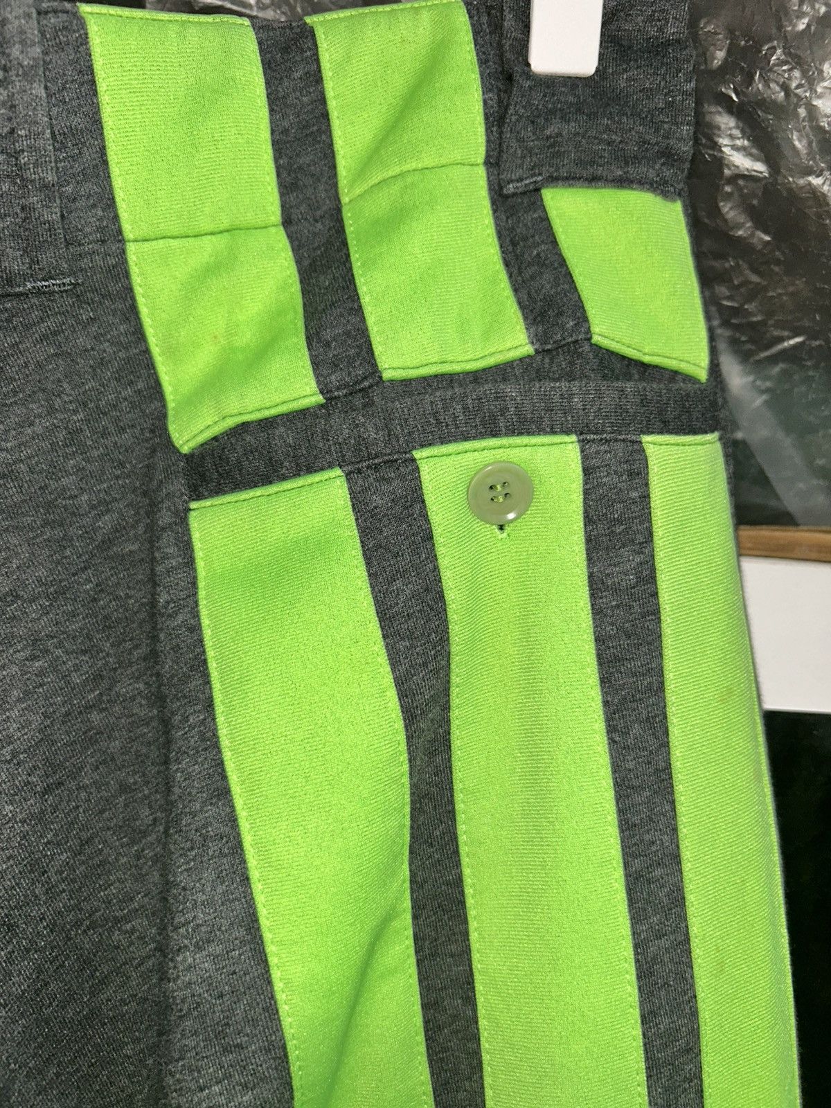 Adidas × Y-3 Green/Gray Mens Sweatpant Size US 32 / EU 48 - 10 Thumbnail