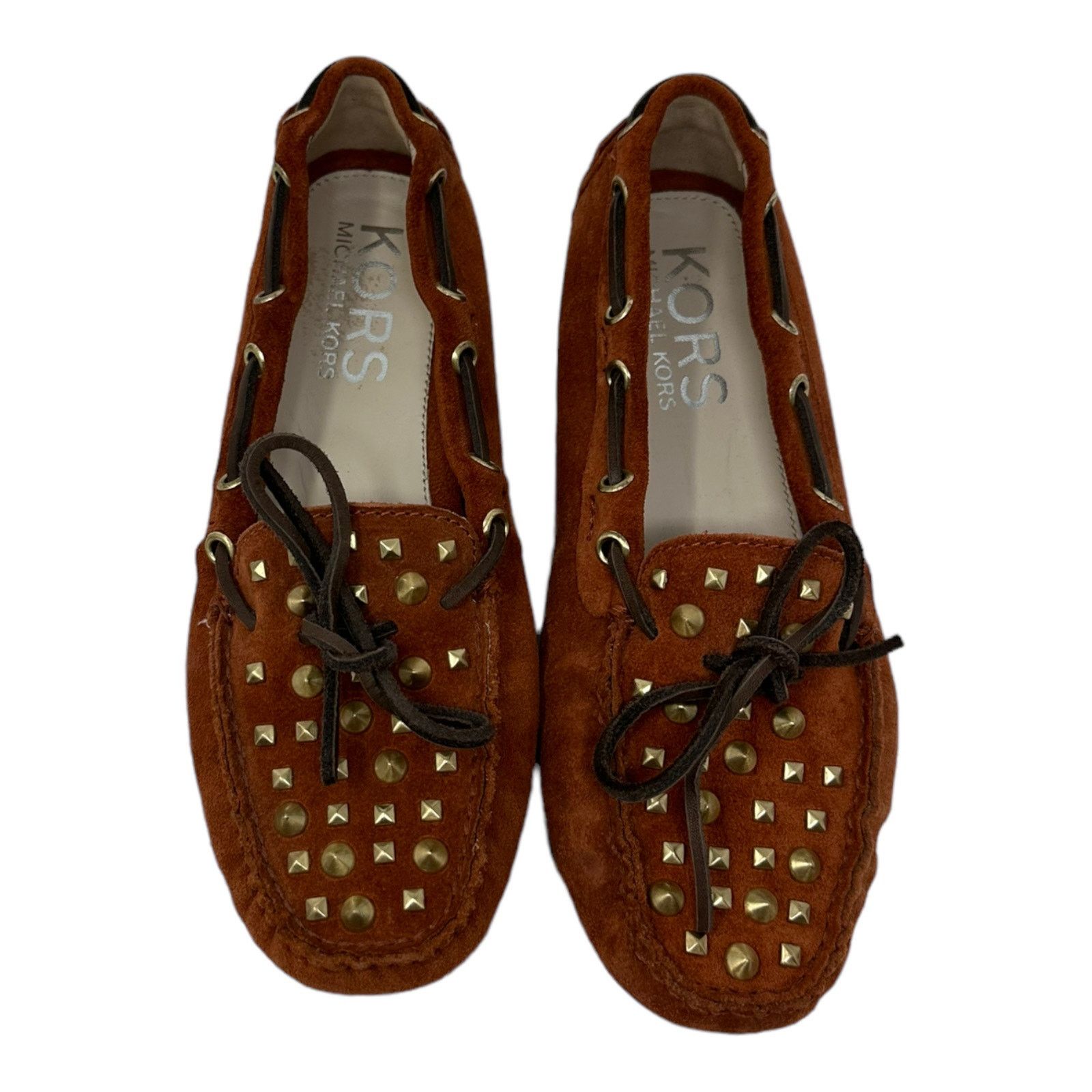 Michael Kors Michael Kors Penley Autumn suede studded moccasins size 7M Size US 7 / IT 37 - 9 Thumbnail