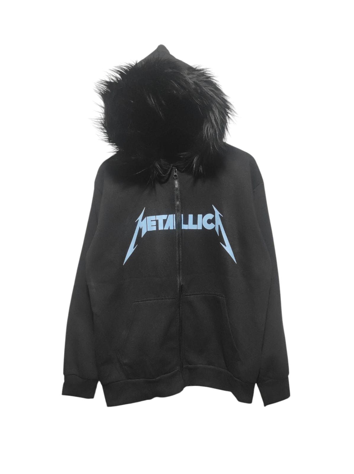 Hysteric Glamour Custom Metallica Zipper Fur Hoodie Size US L / EU 52-54 / 3 - 2 Thumbnail