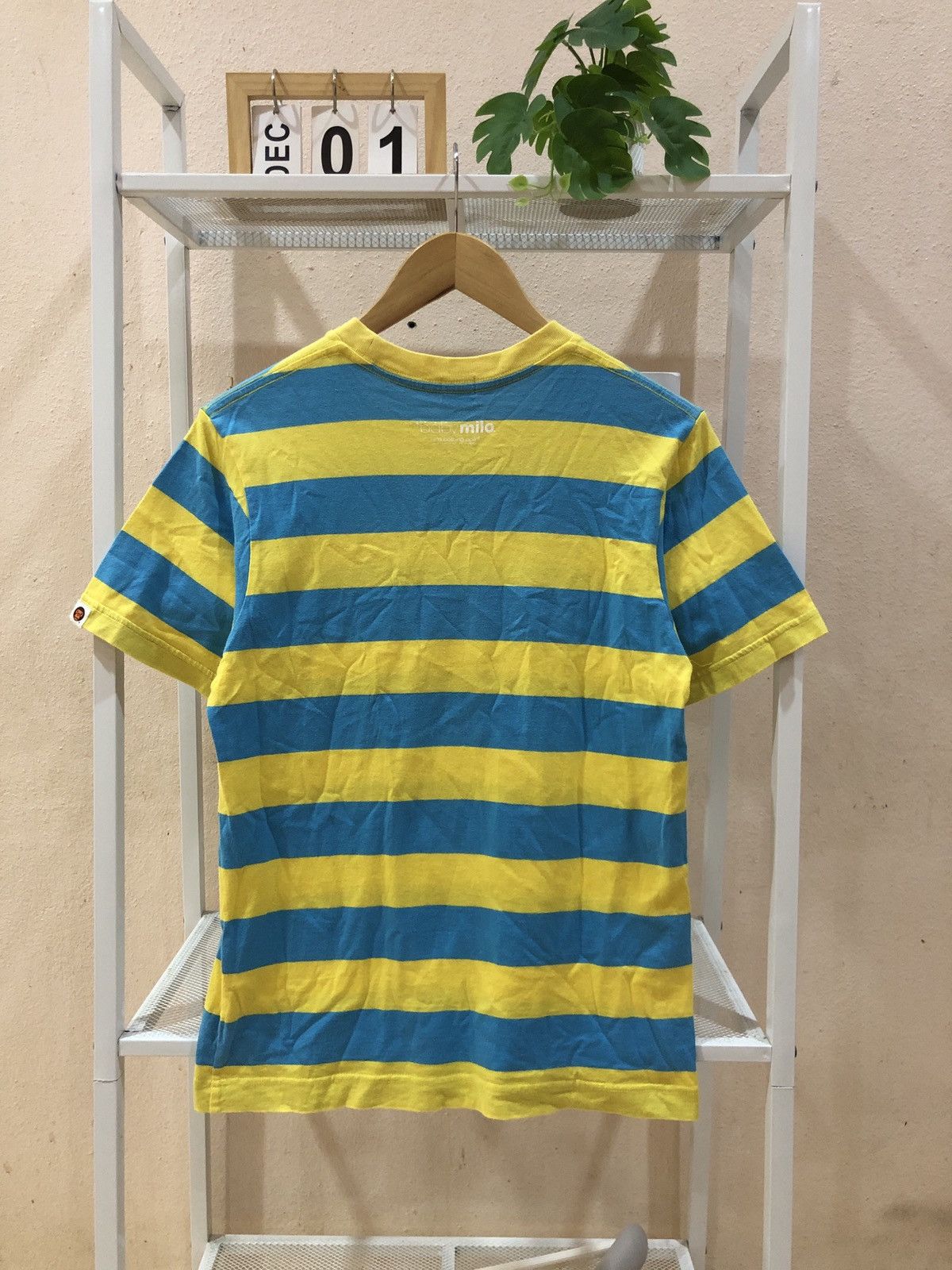 Bape OG 2007 Baby Milo Striped Tee Size US S / EU 44-46 / 1 - 2 Thumbnail