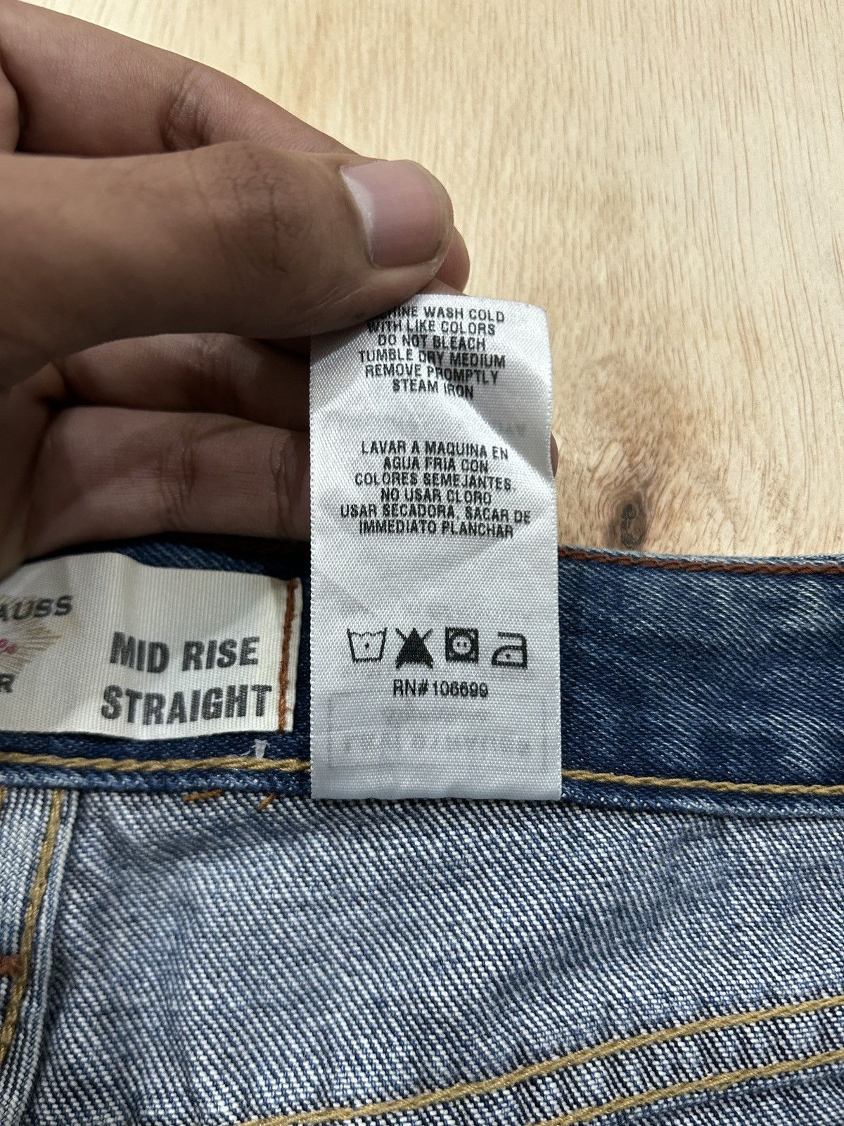 Levi's Vintage Levis Signature Field Gear Double Knee Jeans Size US 32 / EU 48 - 9 Thumbnail
