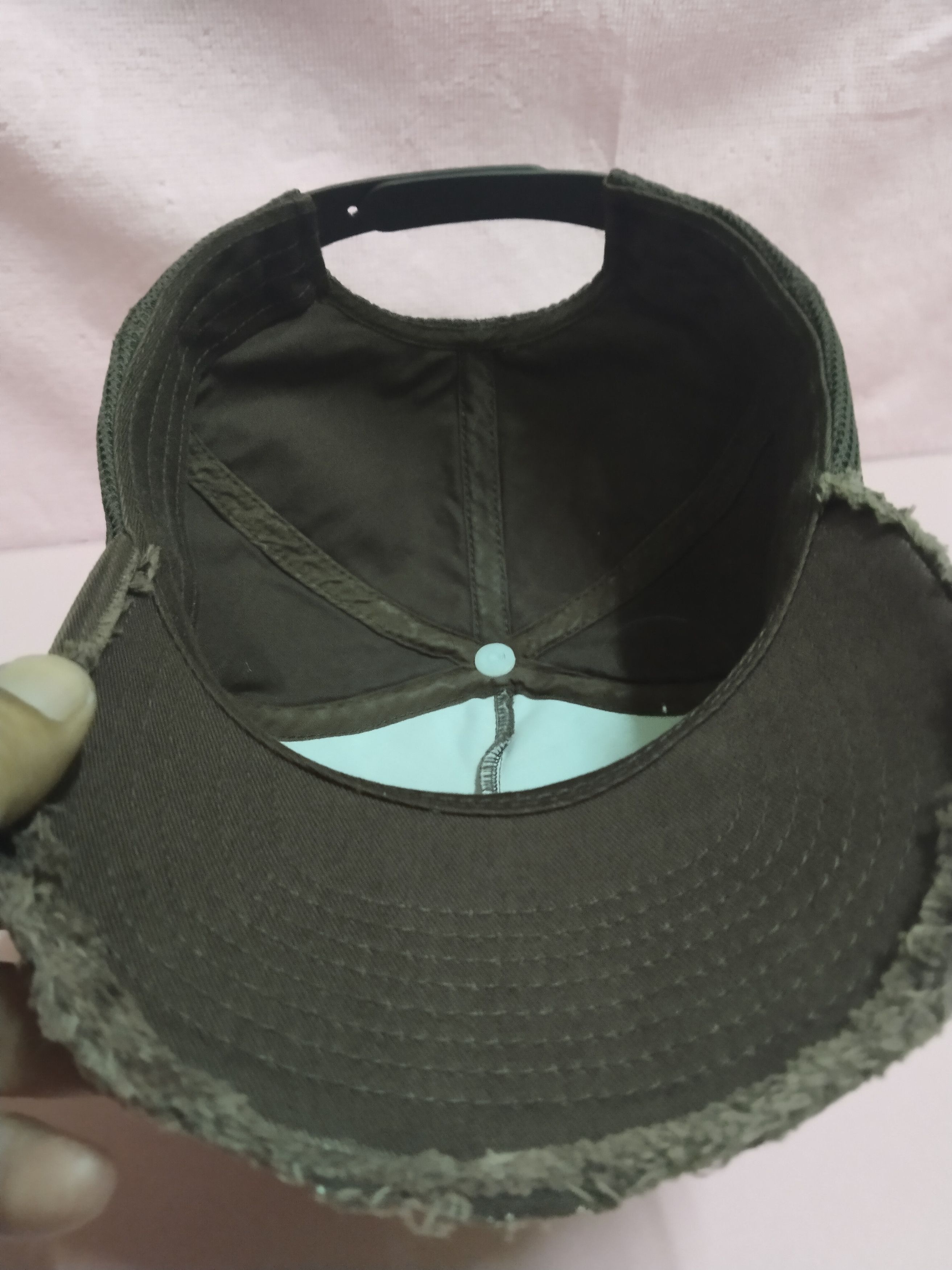 Japanese Brand VINTAGE THE BEST KISSMARK DISTRESSED TRUCKER HAT Size ONE SIZE - 8 Thumbnail
