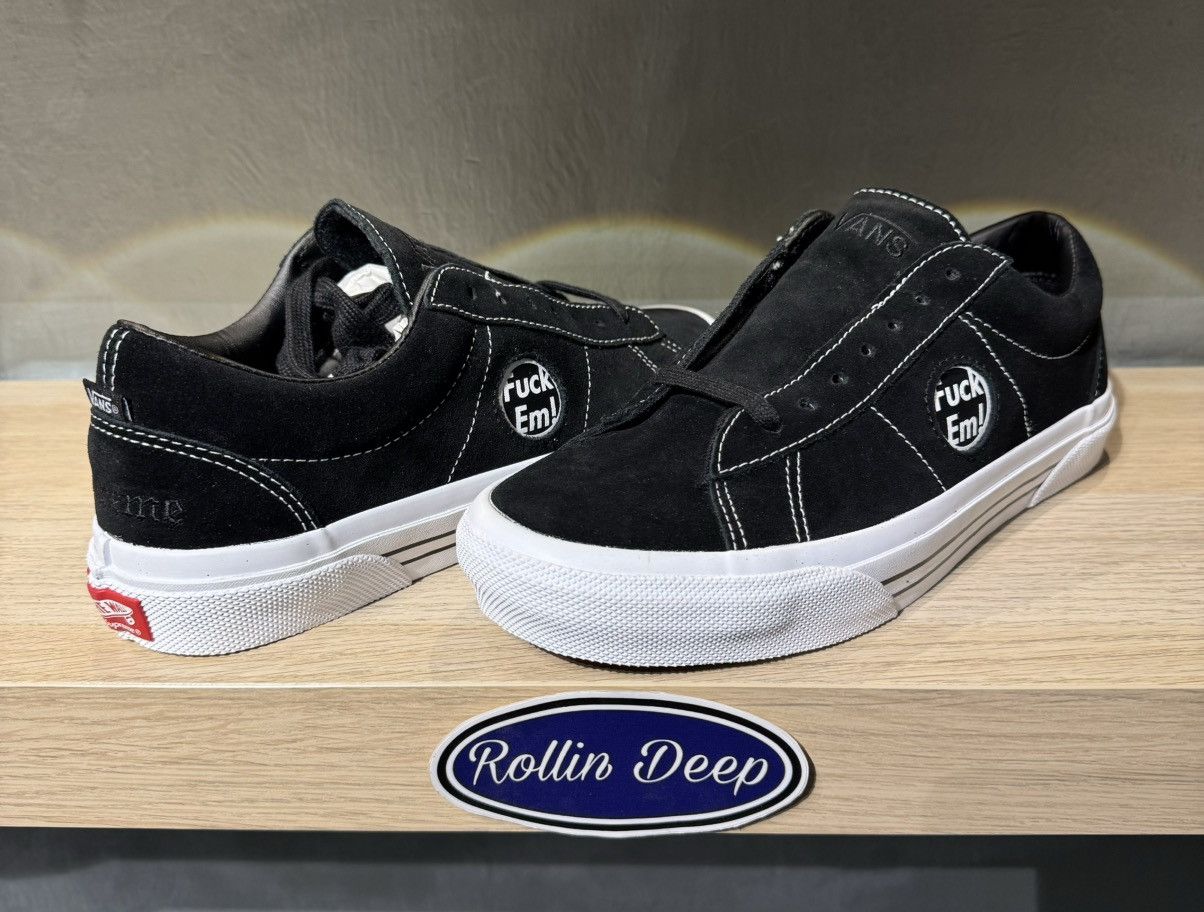 Supreme × Vans Vans Sid x Supreme “Fuck Em” Size US 7.5 / EU 40-41 - 5 Thumbnail