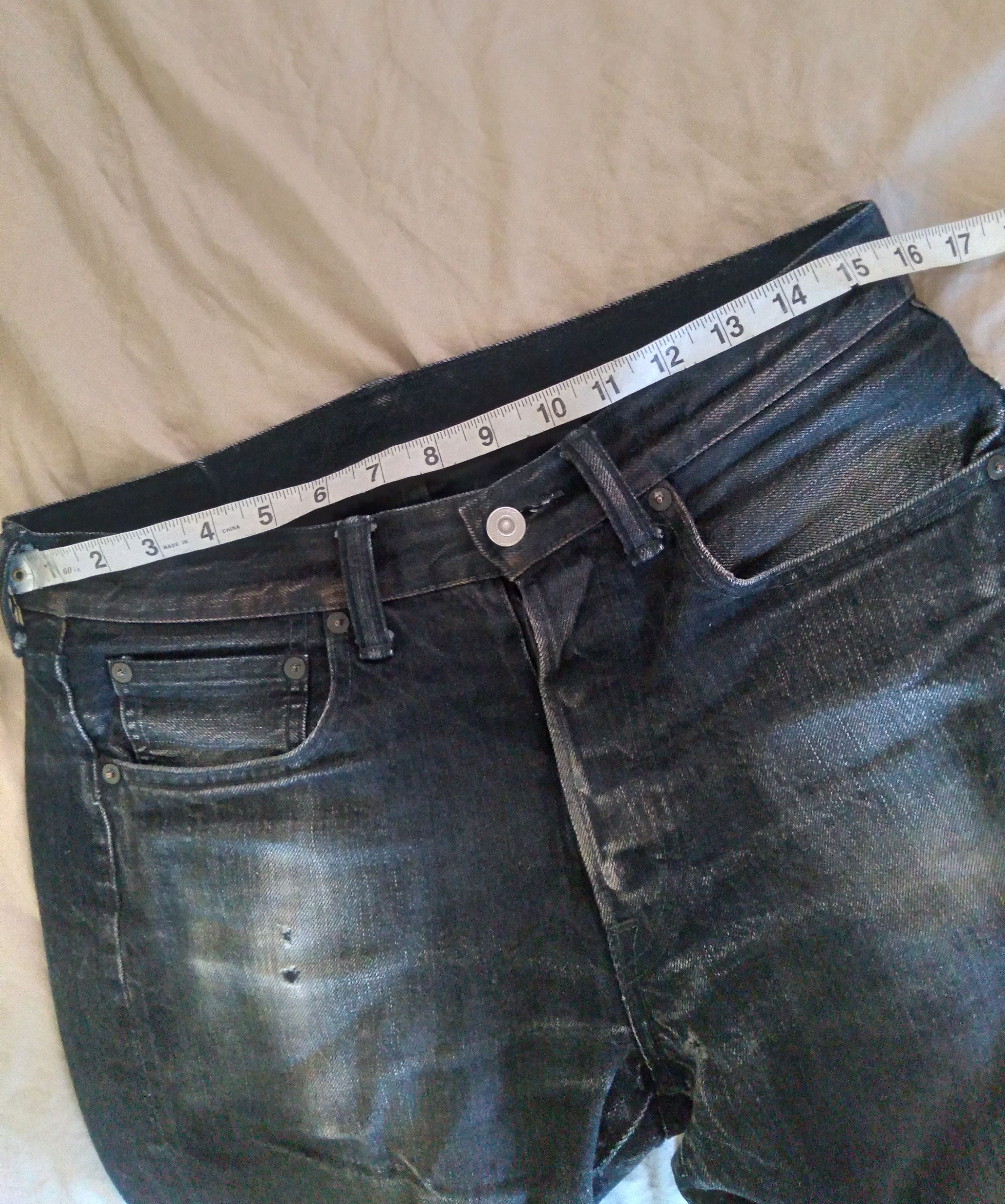 Acne Studios × Orslow Raw Selvedge Black Denim Jeans made in Japan small 30 Size US 30 / EU 46 - 4 Thumbnail