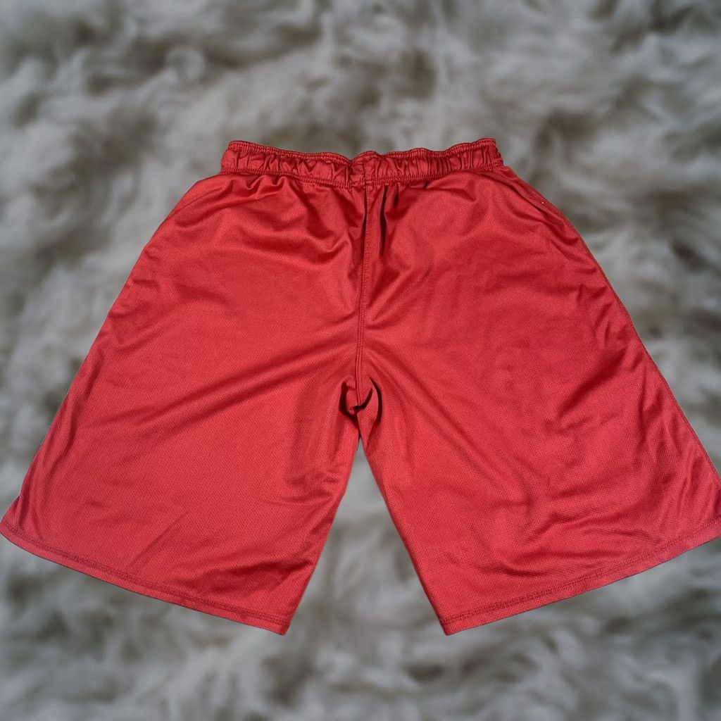 Everlast Everlast Shorts Mens L Large Sport Reversible Basketball Athletic Red Black Size US 33 - 1 Thumbnail