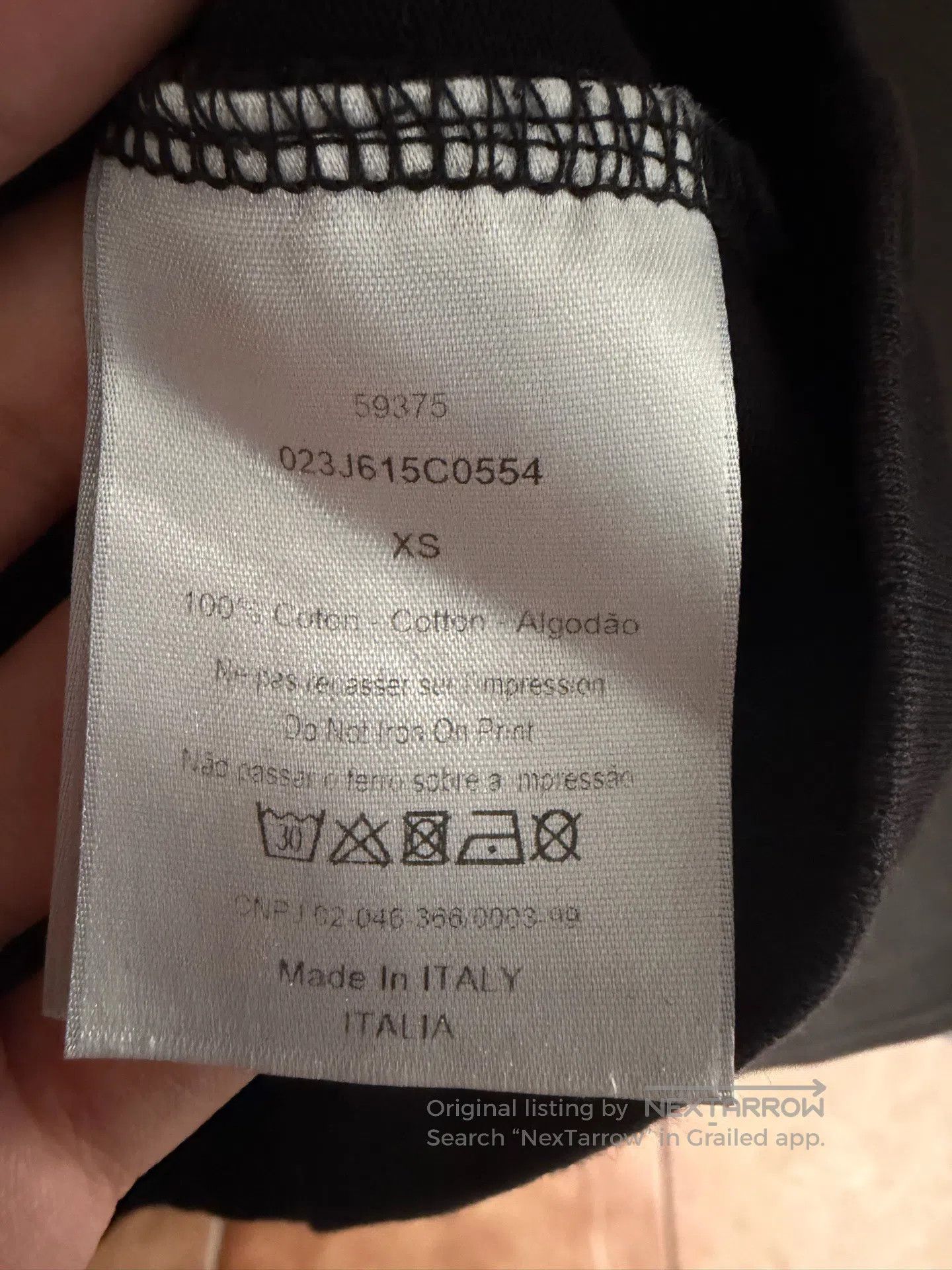 Dior Dior Basketball印花 Short Sleeve T-Shirt| Size US XS / EU 42 / 0 - 4 Thumbnail