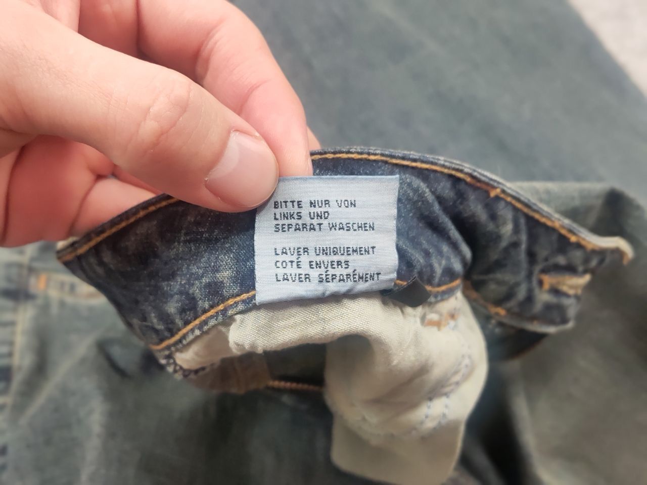 If Six Was Nine Vintage Y2K Flared Jeans Dark if six was nine LGB Opium Size 29" - 15 Thumbnail
