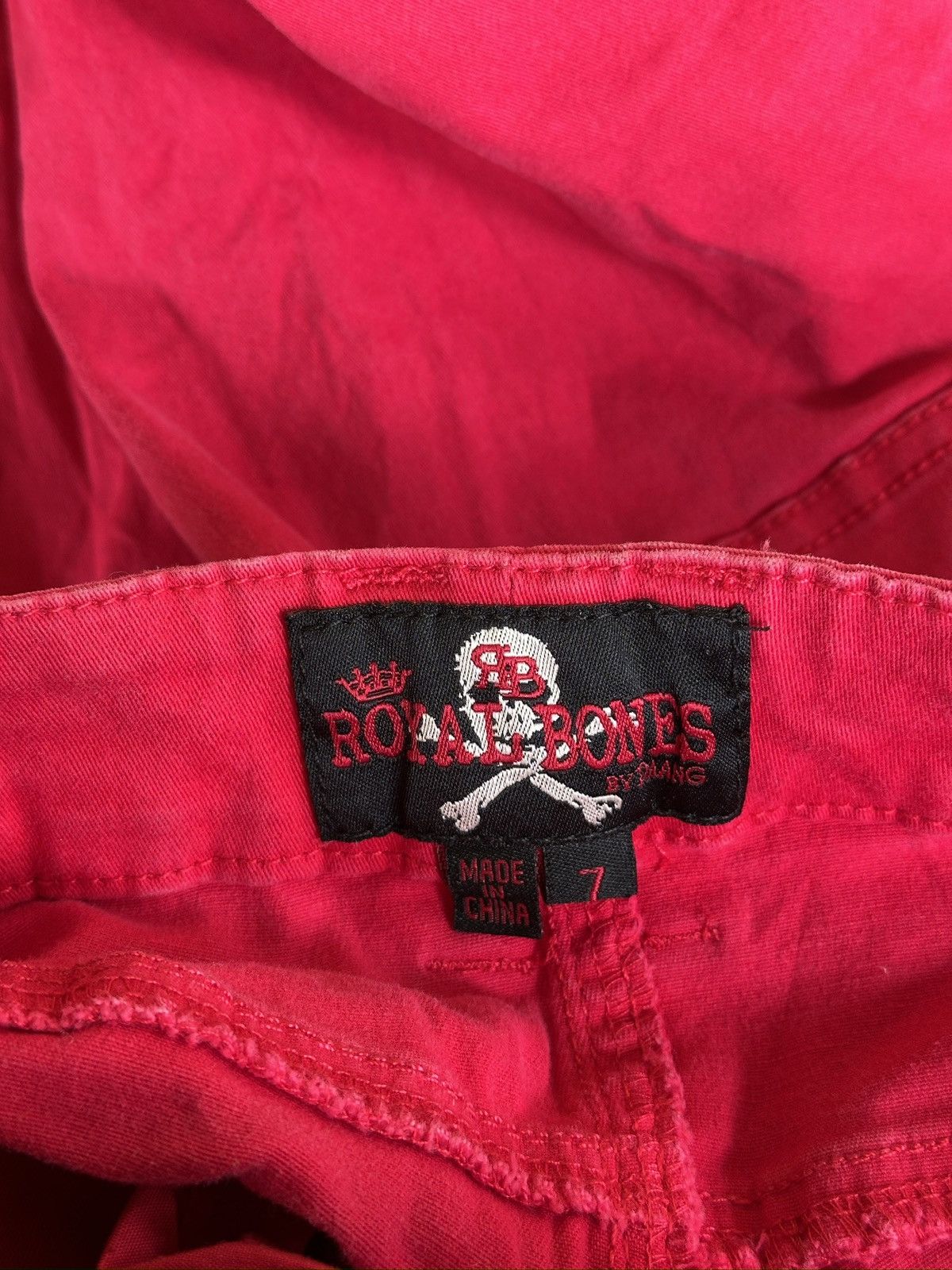 Japanese Brand Royal Bones Skinny Crazy Design 🎌💥 Size US 28 / EU 44 - 4 Thumbnail