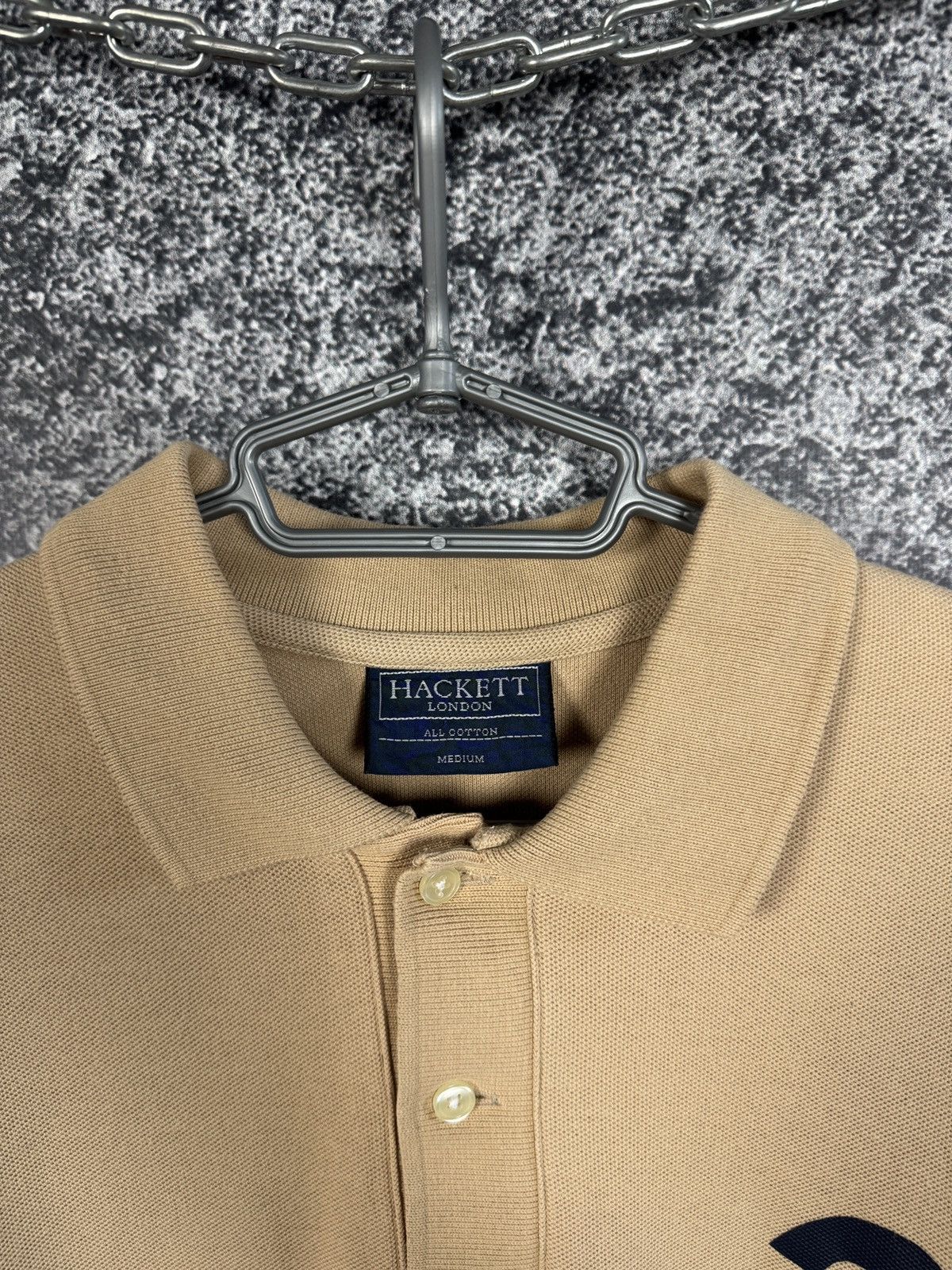 Hackett Hackett London 3 Long Sleeve Polo Shirt All Cotton Size M Size US M / EU 48-50 / 2 - 9 Thumbnail