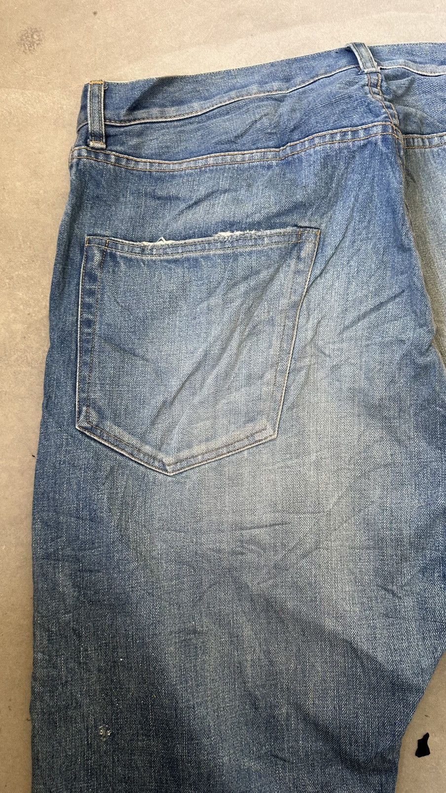 Ordinary Fits ORDINARY FITS DISTRESSED DENIM PANT Size US 38 / EU 54 - 12 Thumbnail