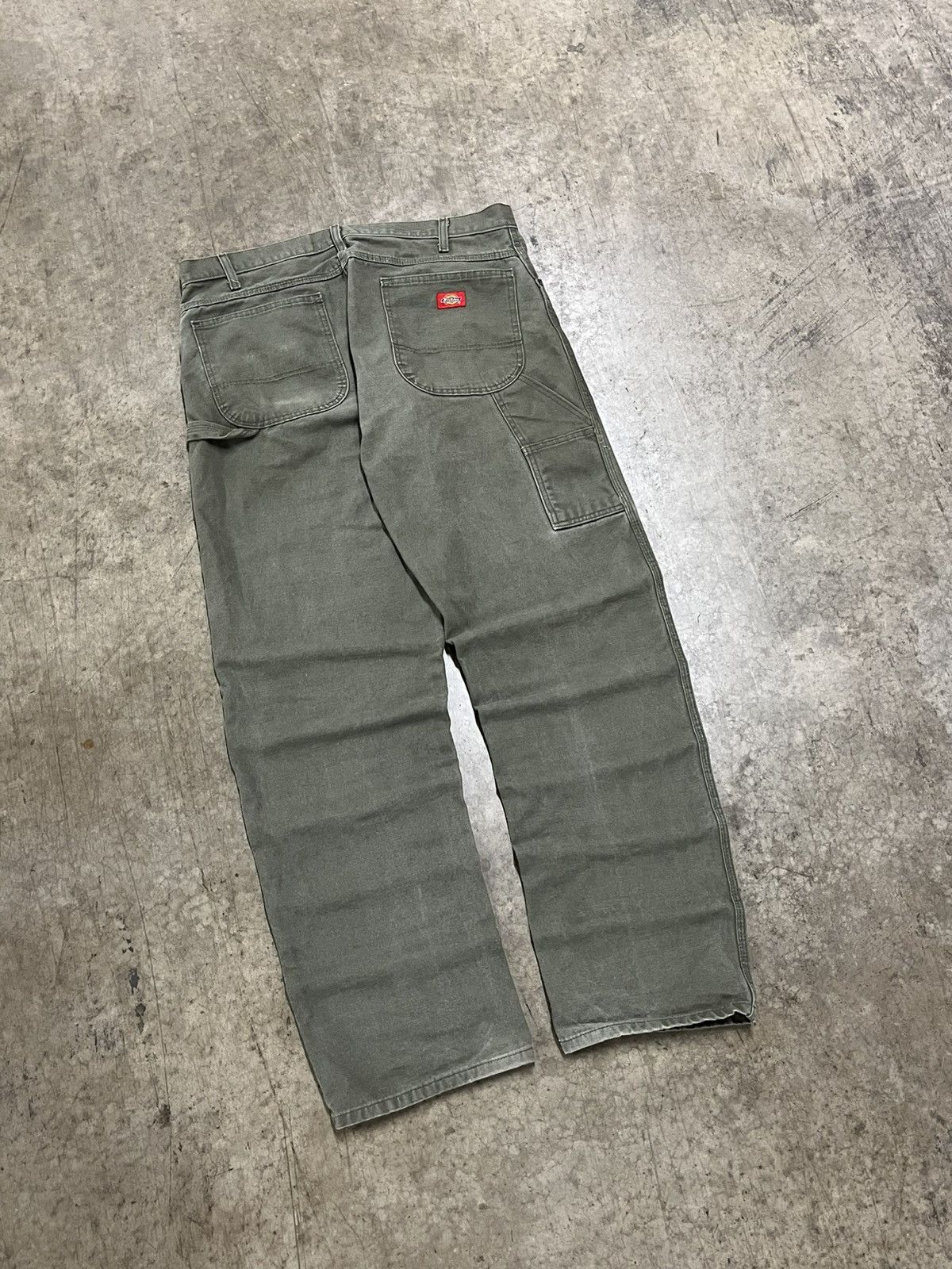Dickies × Vintage Dickies cargo carpenter earth tone pants baggy workwear hype Size US 36 / EU 52 - 2 Thumbnail