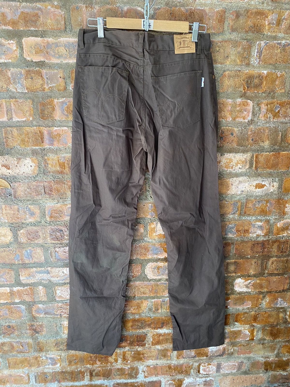 Studio D'Artisan 1990s Brown lights Pants Size US 31 - 10 Thumbnail