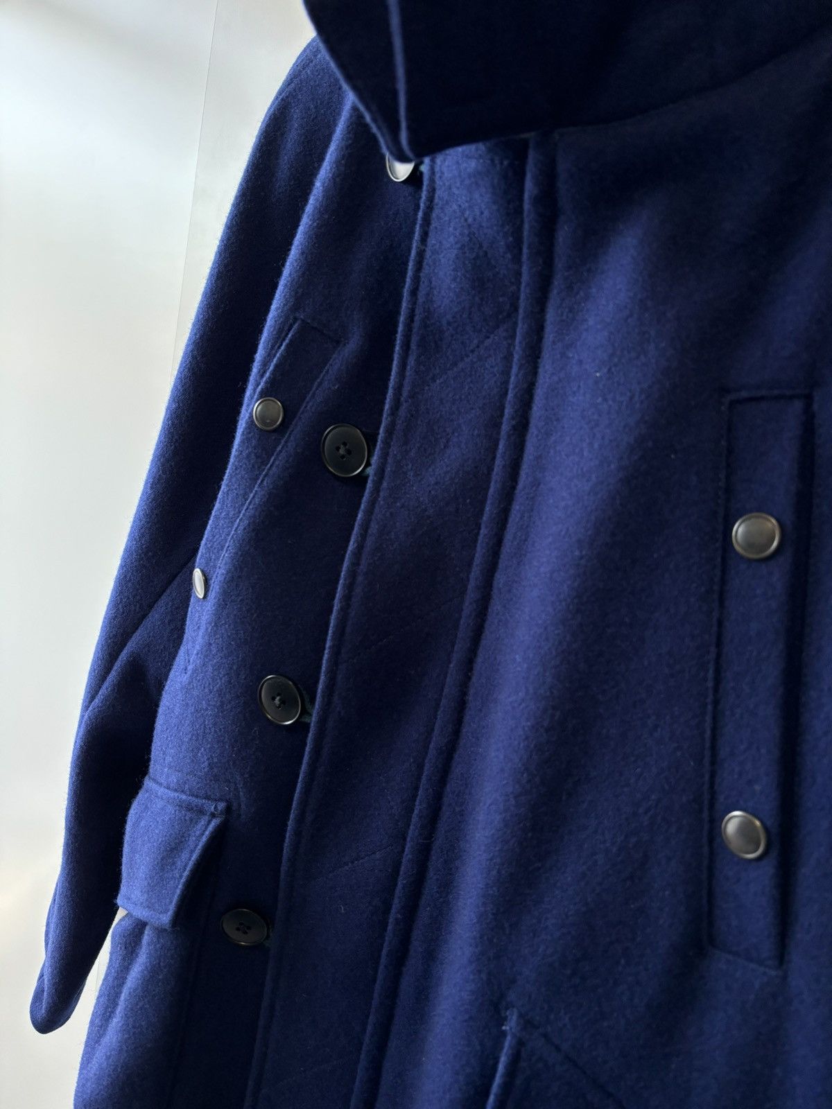 Japanese Brand Standard Wool Parka Coat Jacket Size US S / EU 44-46 / 1 - 4 Thumbnail