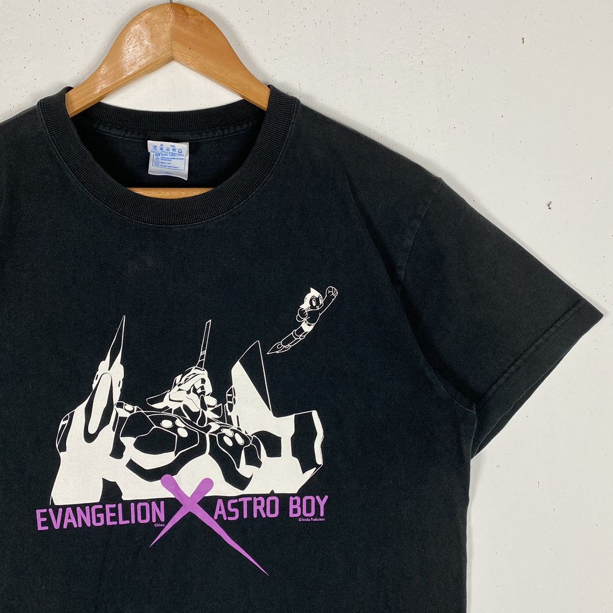 Anime × Cartoon Network × Vintage EVANGELION x ASTRO BOY TEE CYBERPUNK ANIME CARTOON Size US M / EU 48-50 / 2 - 3 Thumbnail
