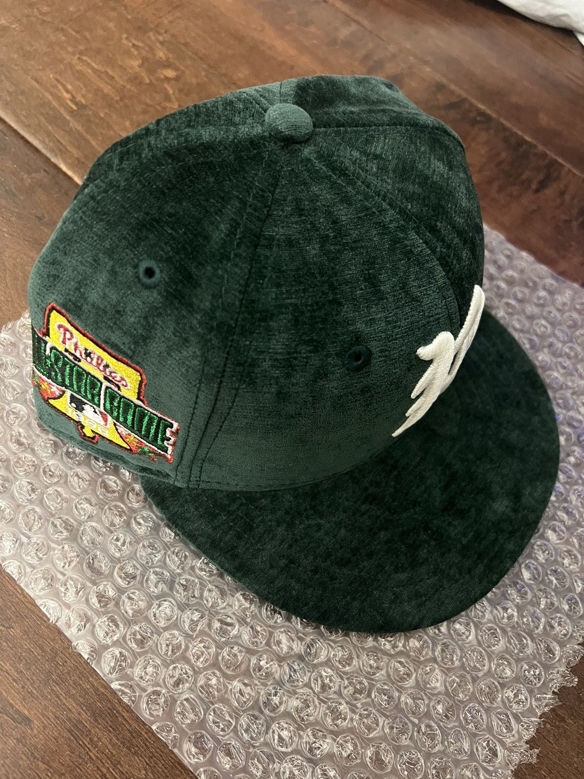 Hat Club 7 1/4 Hat Club New Era 59Fifty Holiday Party Phillies Green Size ONE SIZE - 2 Thumbnail