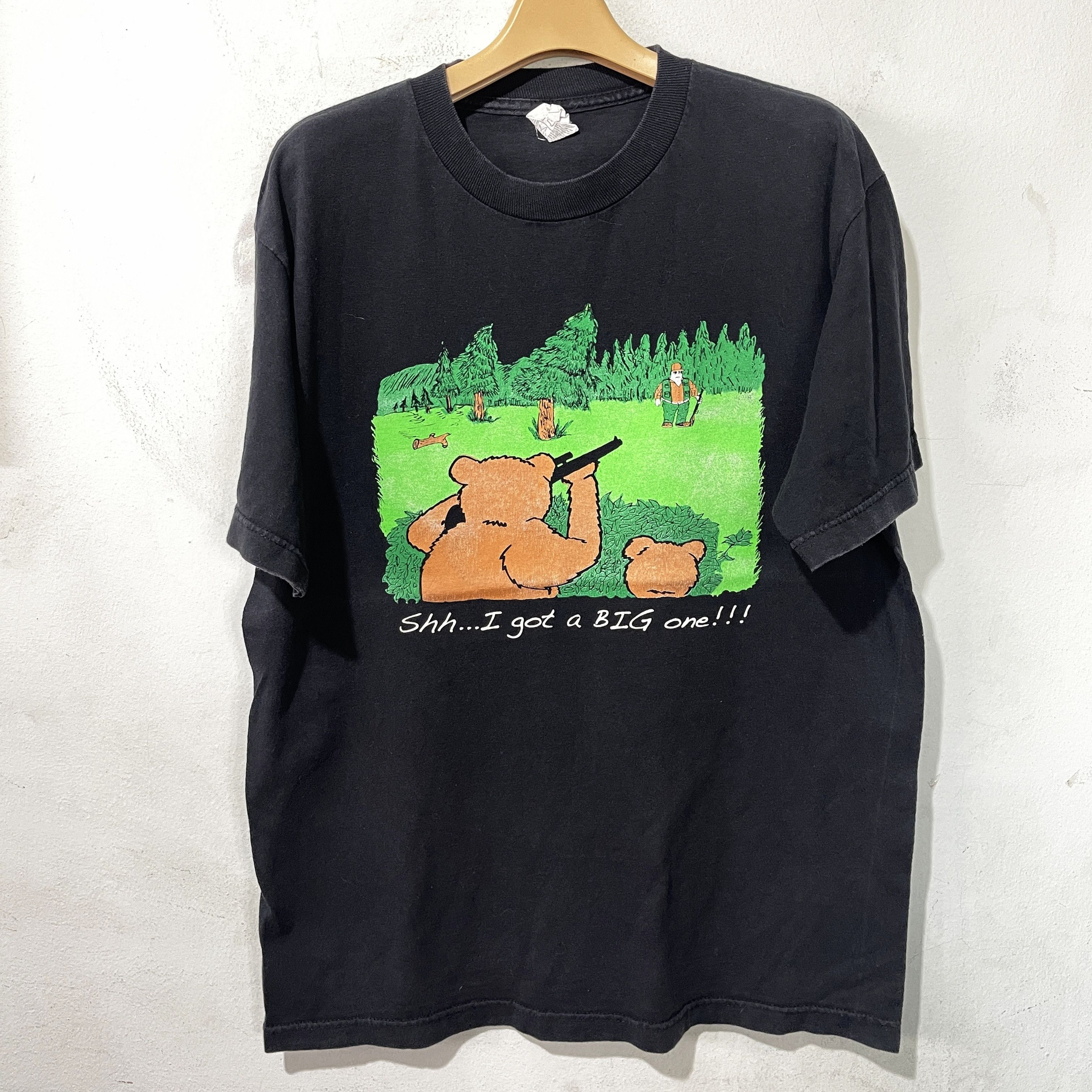Arts & Science Bear Hunting Big One Graphic T-Shirt | Grailed