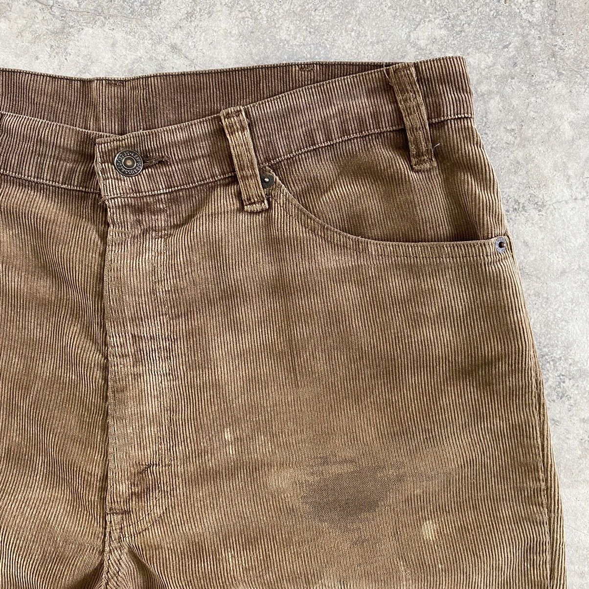 Levi's Vintage 70’s Levis 517 Faded Brown Corduroy Flared Jeans Size US 34 / EU 50 - 15 Thumbnail