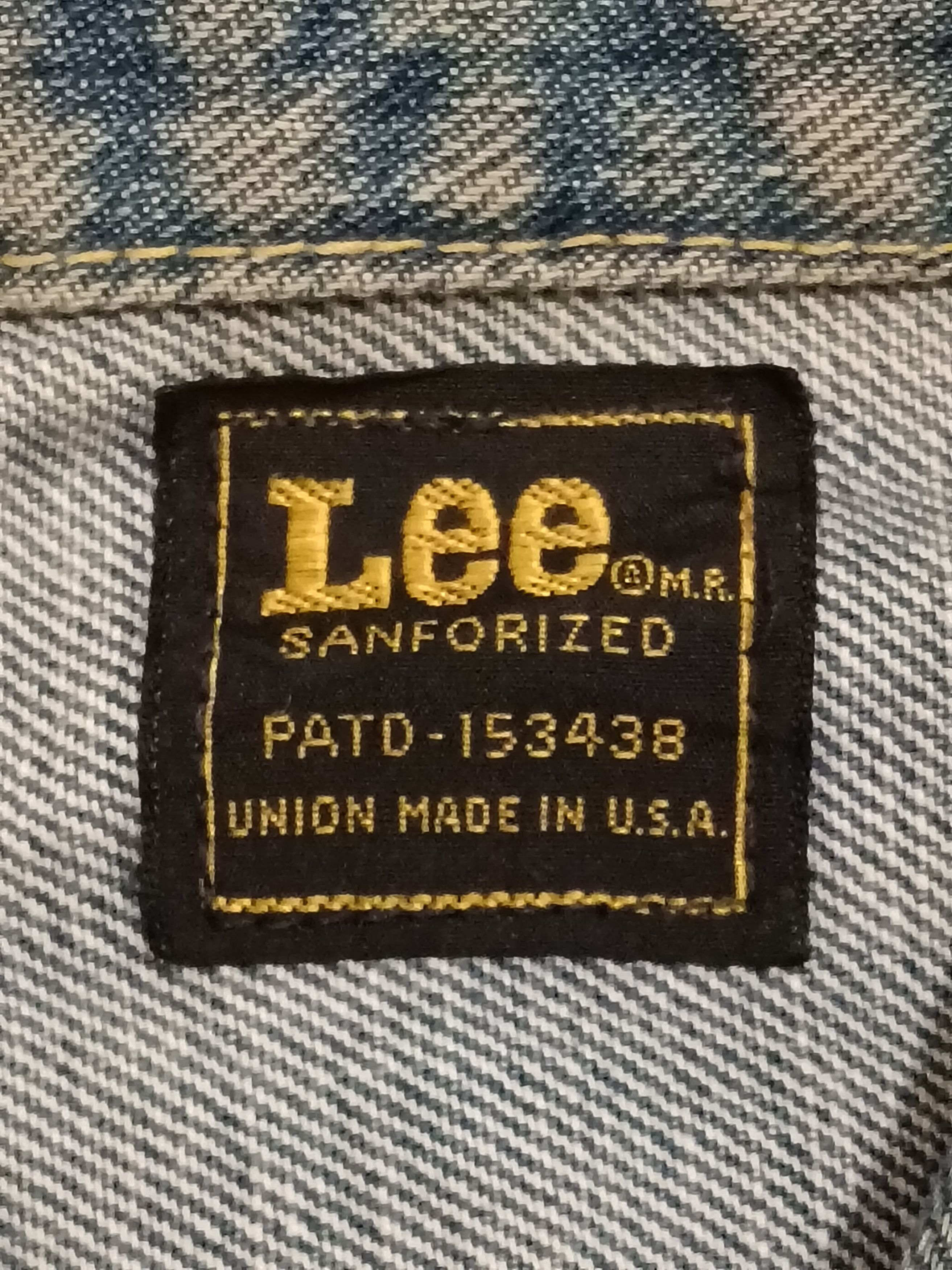 Lee VINTAGE 70S LEE SANFORIZED DENIM JACKET Size US M / EU 48-50 / 2 - 2 Thumbnail