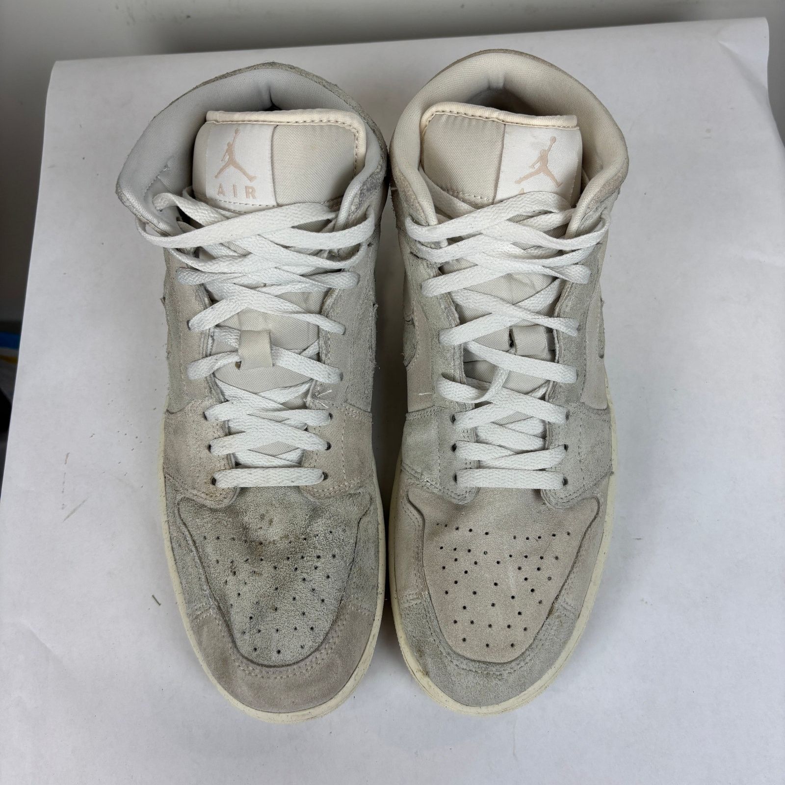 Jordan Brand × Nike Nike Air Jordan 1 Mid SE Craft Pale Shoes Sneakers Men's 11 Size US 11 / EU 44 - 6 Thumbnail