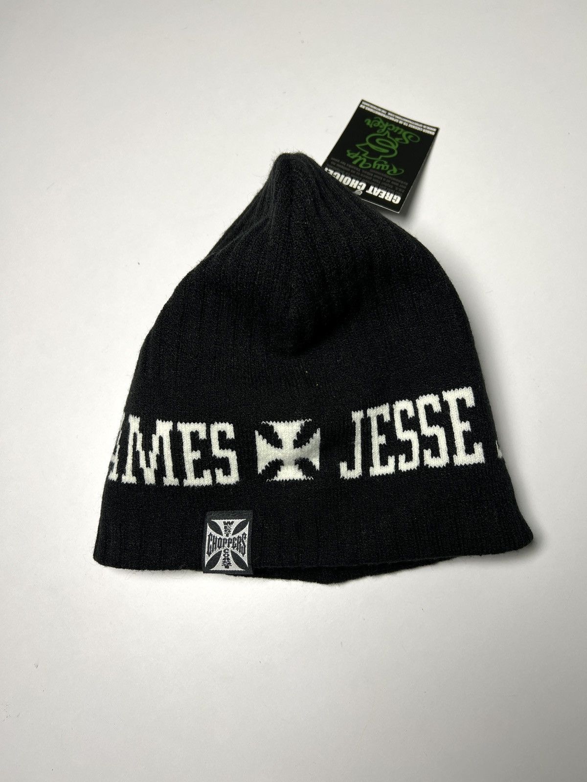 West Coast Choppers West Coast Choppers malteese iron cross beanie Size ONE SIZE - 1 Thumbnail