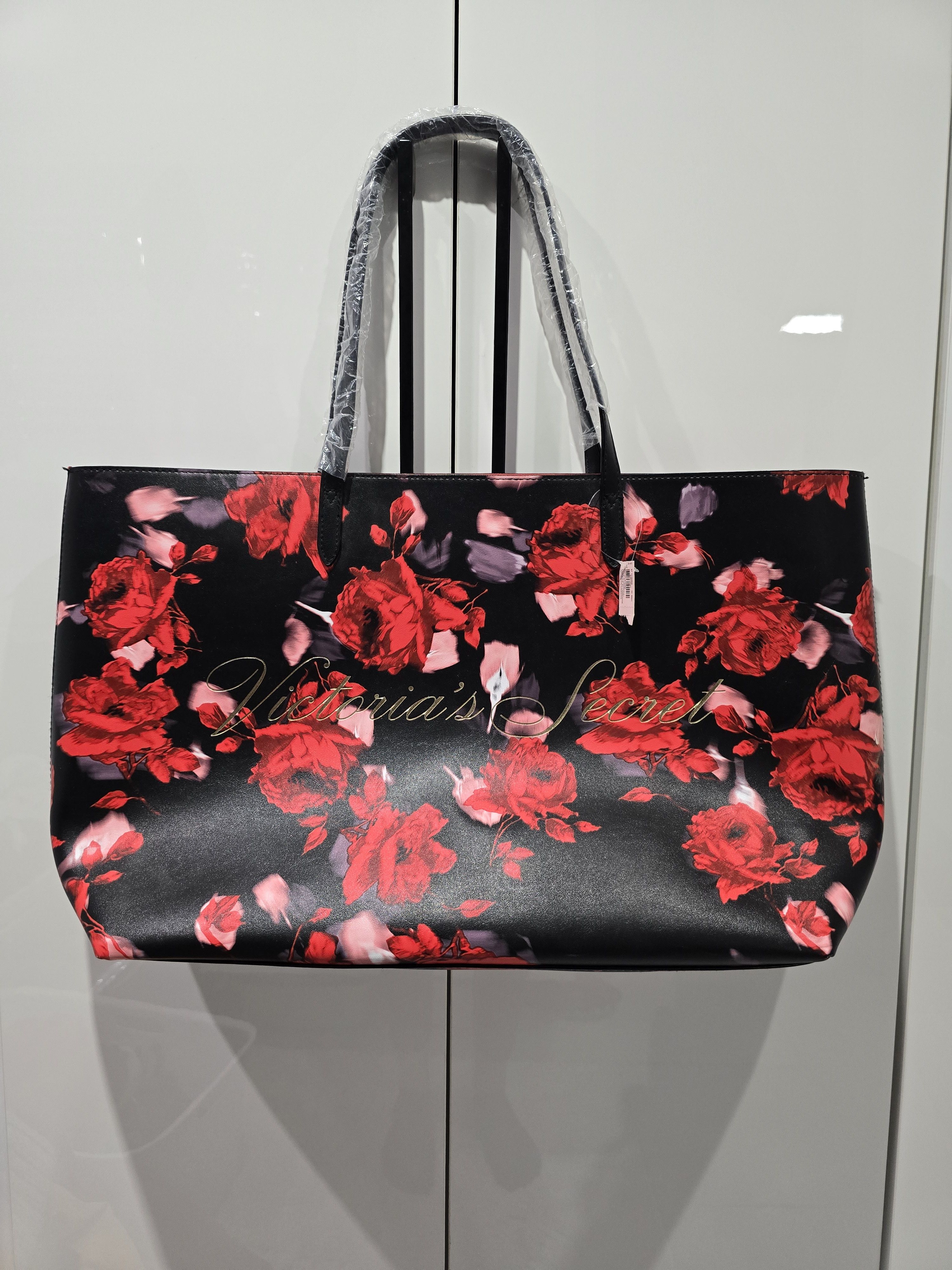 Victoria's Secret Victoria’s Secret Floral Tote Bag Purse Satchel Handbag Size ONE SIZE - 1 Thumbnail