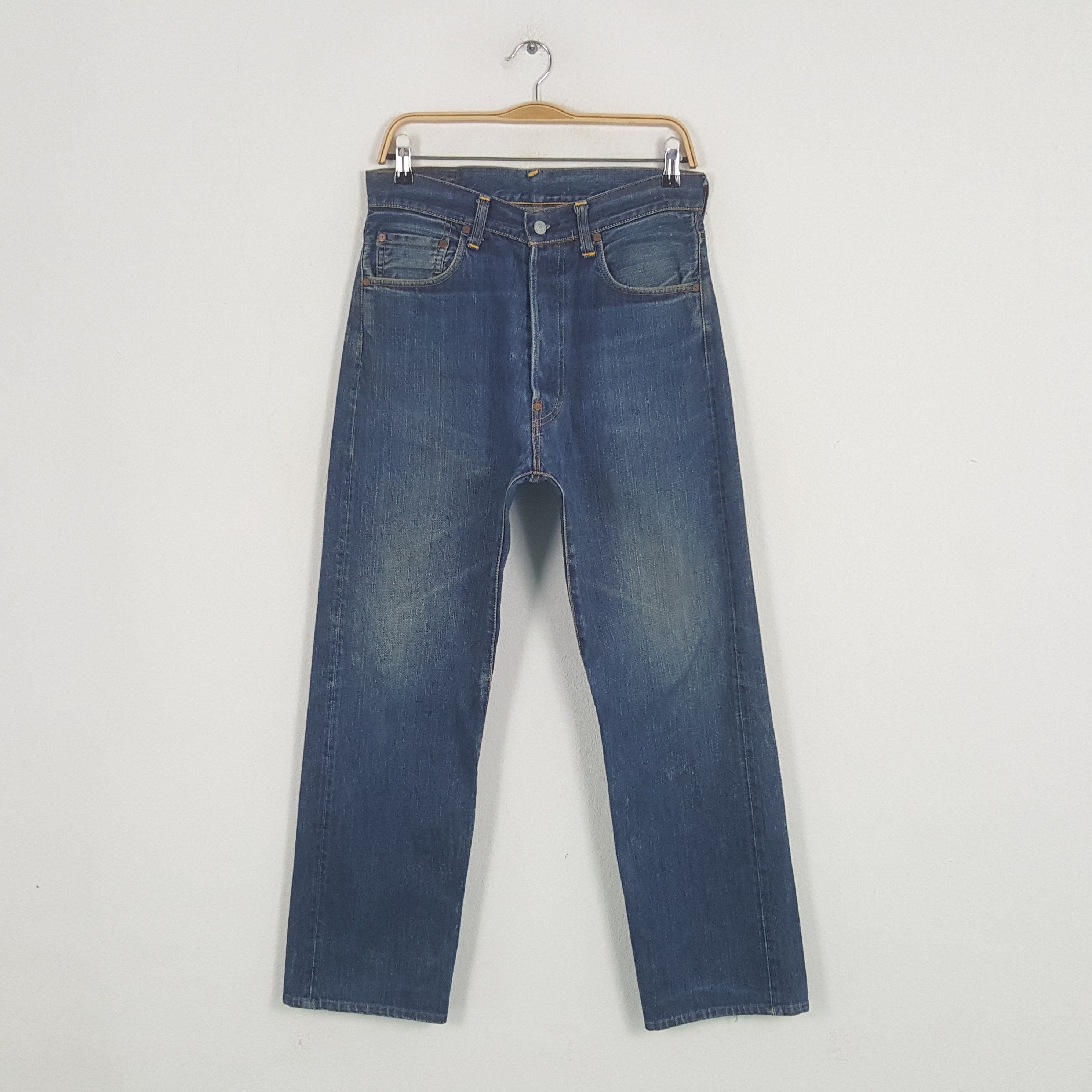 Evisu × Japanese Brand × Vintage Vintage Evisu Japanese Brand Daicock Custom Art Denim Jeans Size US 30 / EU 46 - 4 Thumbnail
