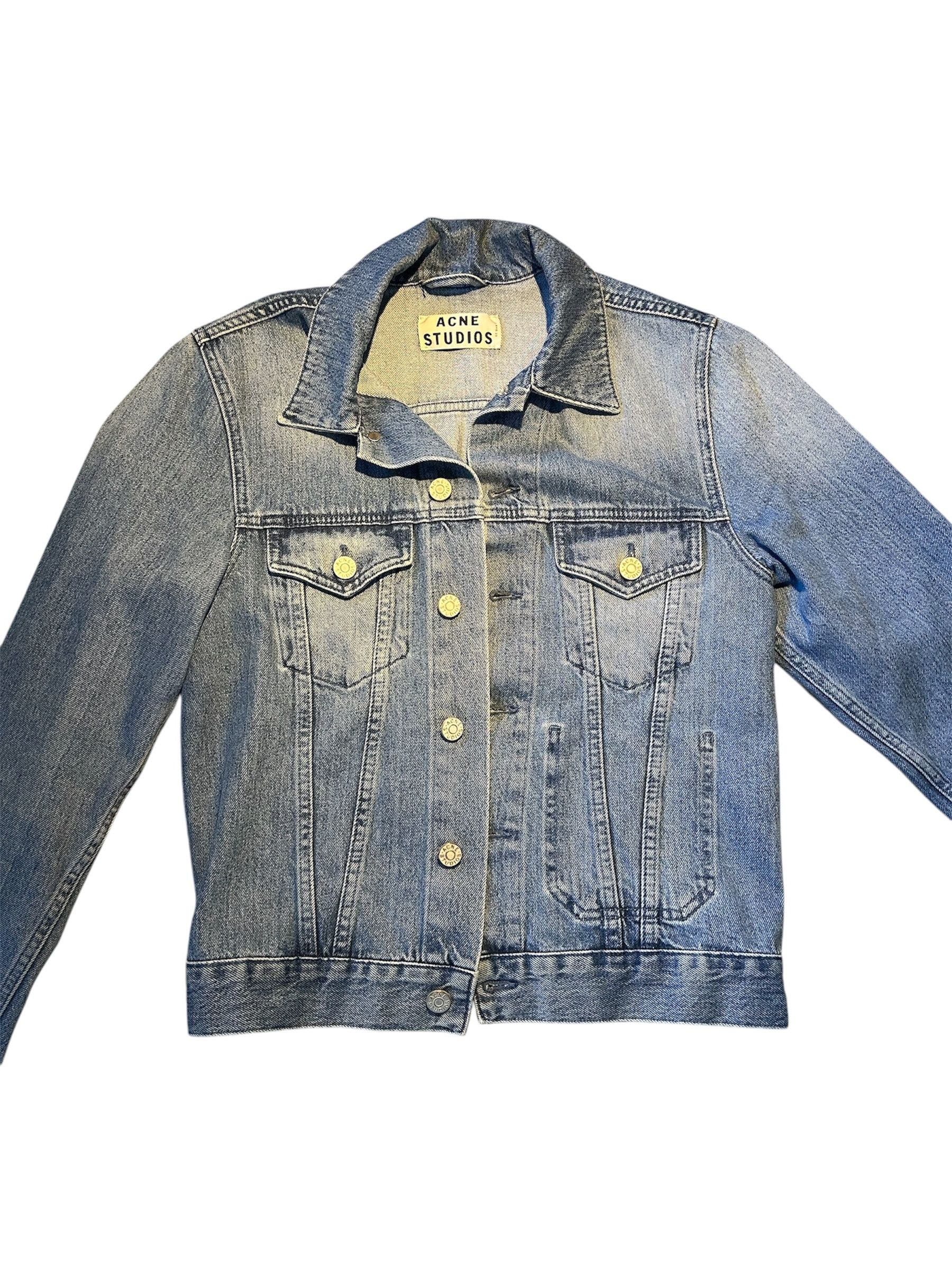 Acne Studios Acne Studios Faded Denim Jacket Size US S / EU 44-46 / 1 - 2 Thumbnail