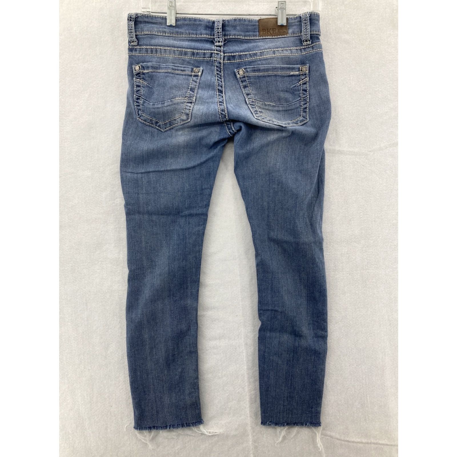 BKE BKE Stella Jeans Womens 25R Blue Denim Size 42" / US 20 - 2 Thumbnail