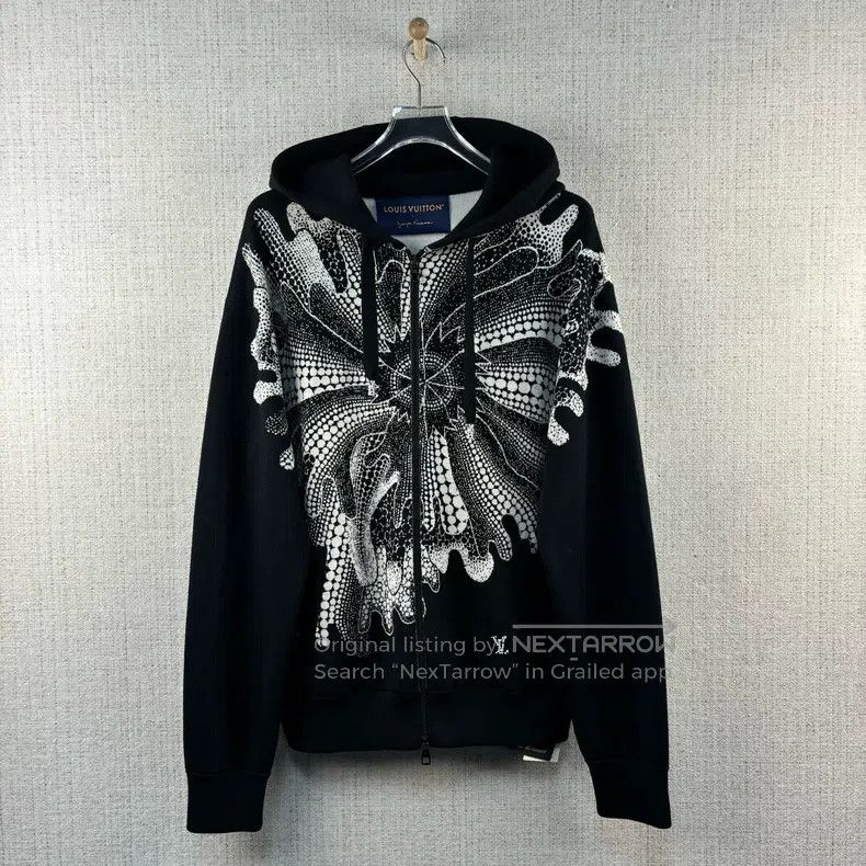 Louis Vuitton Louis Vuitton SS23 psychedelic floral print zip hooded swe Size US M / EU 48-50 / 2 - 1 Thumbnail