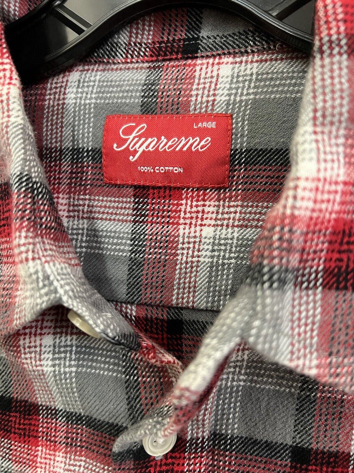 Supreme Supreme Cotton Plaid Flannel Sz Large Size US L / EU 52-54 / 3 - 4 Thumbnail