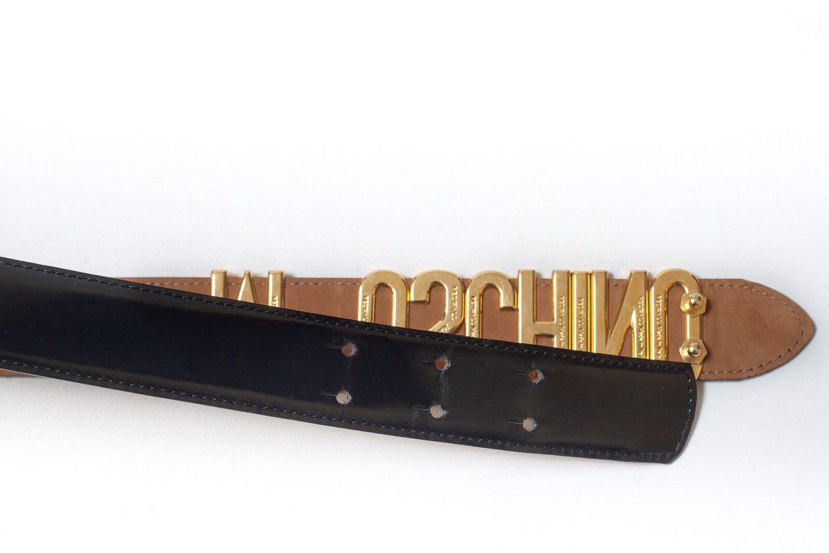Moschino Moschino Vintage Letter Belt Size ONE SIZE - 7 Thumbnail