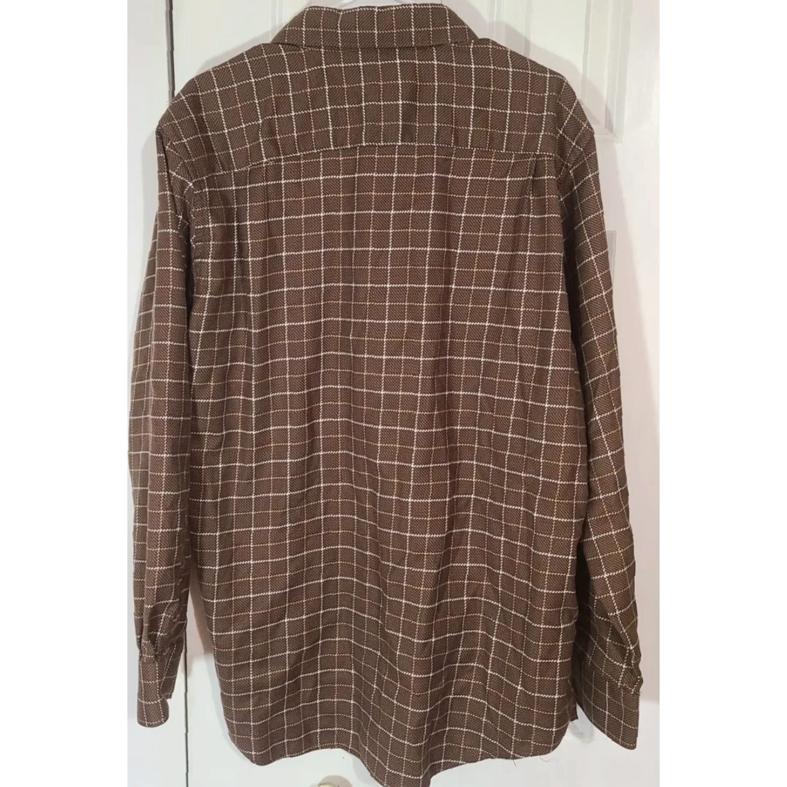 Greats Mens Kenneth Roberts Platinum Long Sleeve Brown Plaid XL Shirt Mens Kenneth Roberts Platinum Long Sleeve Brown Plaid XL Shirt Size US XL / EU 56 / 4 - 2 Thumbnail