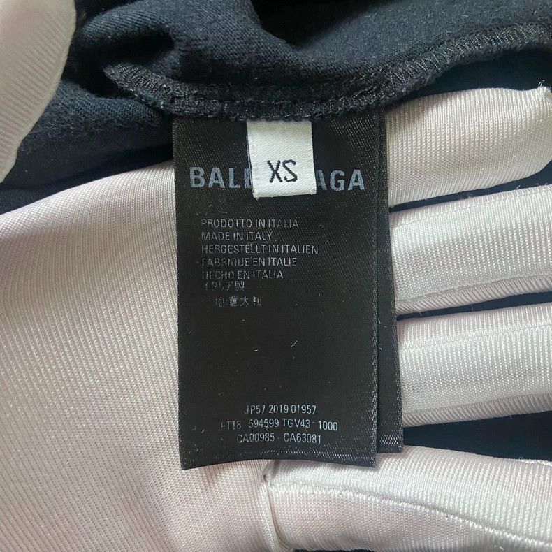 Balenciaga Balenciaga Paris Eiffel Tower Short Sleeve Tee Size US XS / EU 42 / 0 - 4 Thumbnail