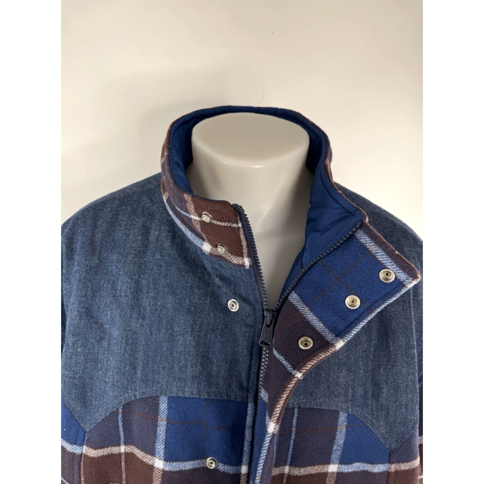 Levi's LEVI'S Wool Blend Western Jacket XL Men Hunting Ranch Yoke Multicolor EXCELLENT Size US XL / EU 56 / 4 - 3 Thumbnail