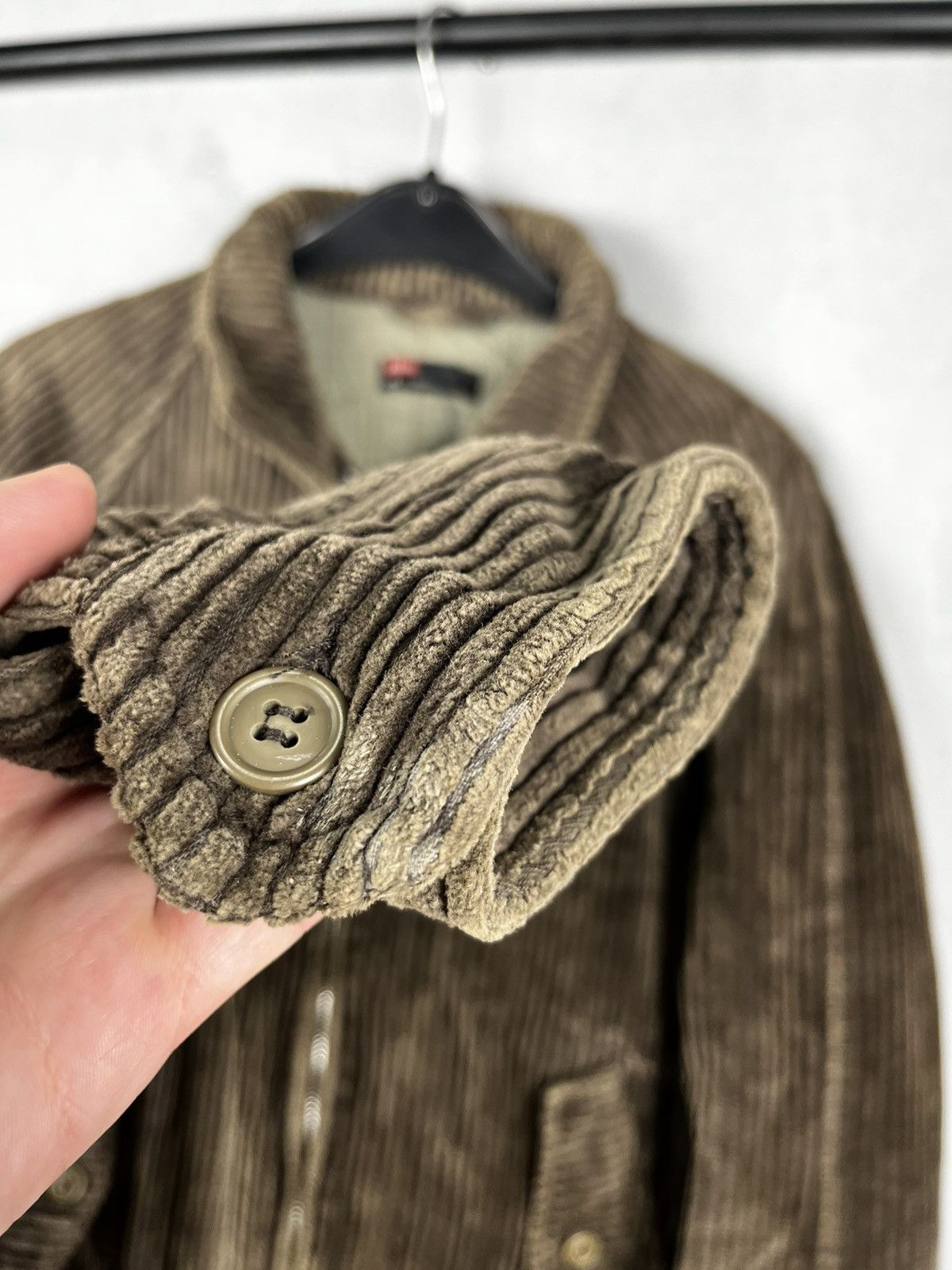 Diesel Vintage Diesel Bomber Jacket Corduroy Black Label Mens Size US M / EU 48-50 / 2 - 9 Thumbnail