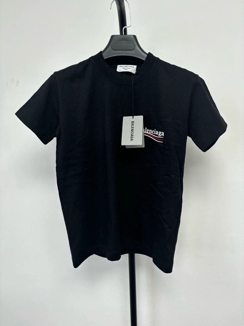 Balenciaga Balenciaga Monogrammed Logo printed short sleeve regular T Size S / US 4 / IT 40 - 1 Thumbnail