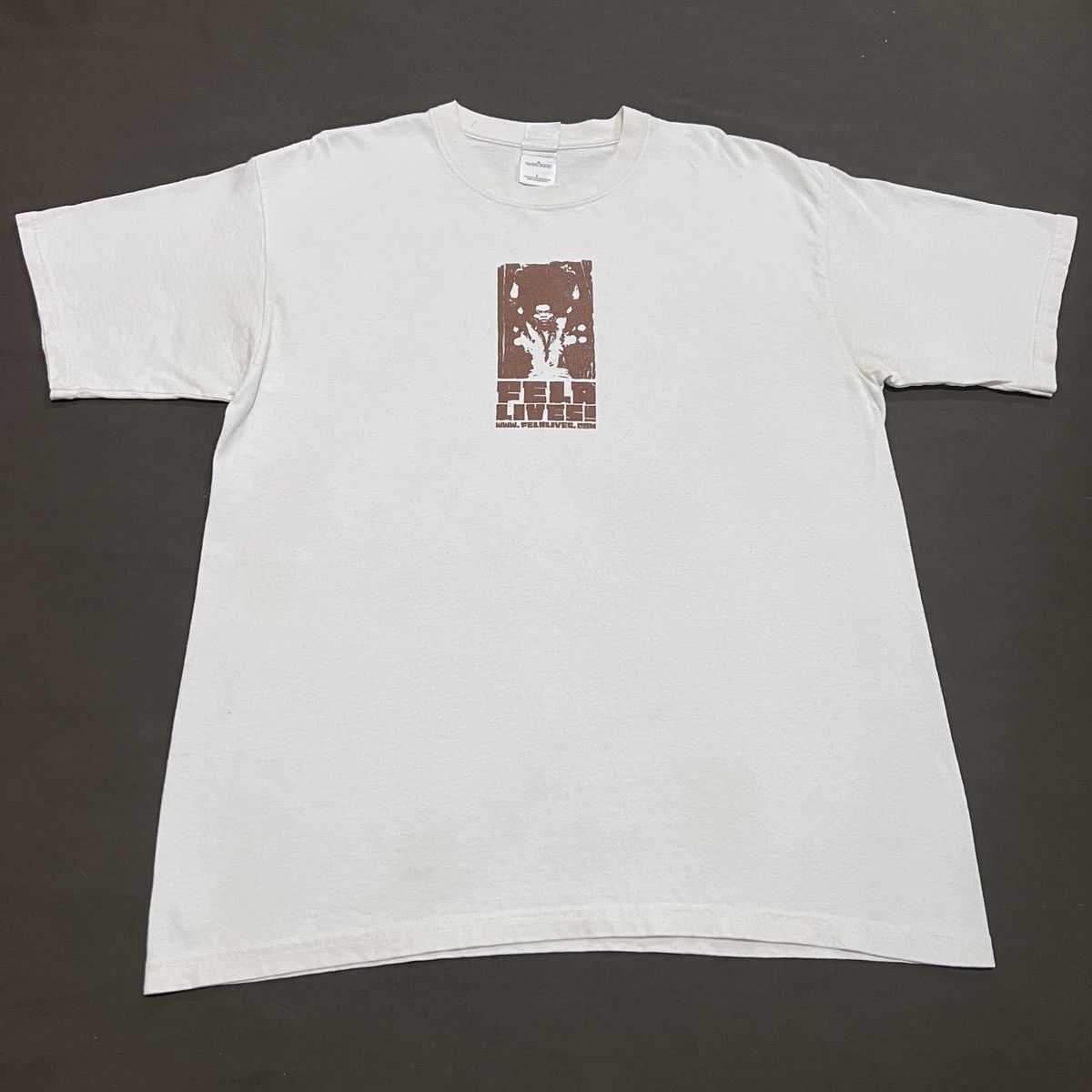 Band Tees × Vintage Vintage Y2K Fela Kuti Promo Tee Shirt Size US L / EU 52-54 / 3 - 2 Thumbnail
