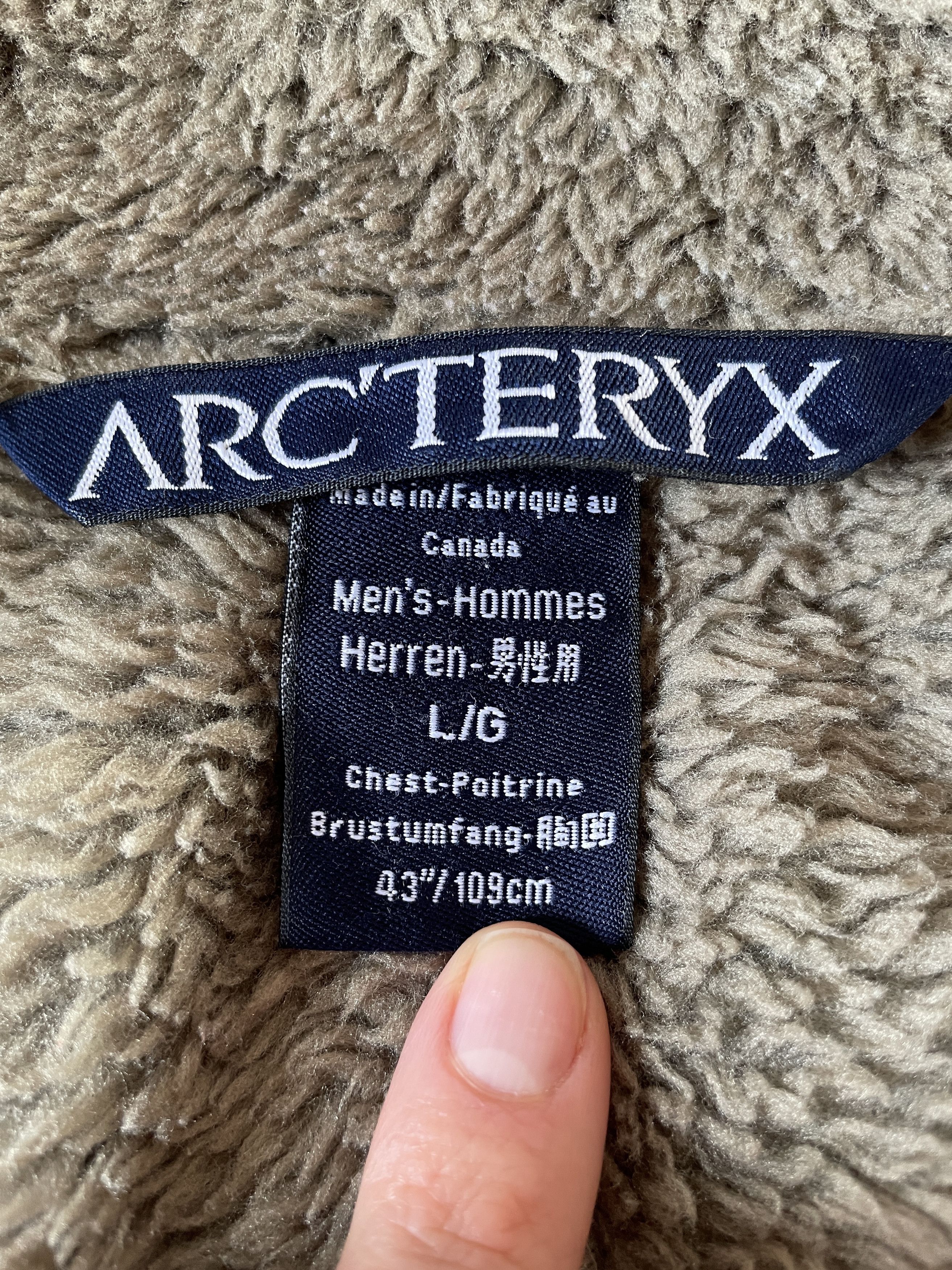 Arc'teryx Vintage Early 2000s Grey Arc'Teryx Fleece Size US L / EU 52-54 / 3 - 9 Thumbnail