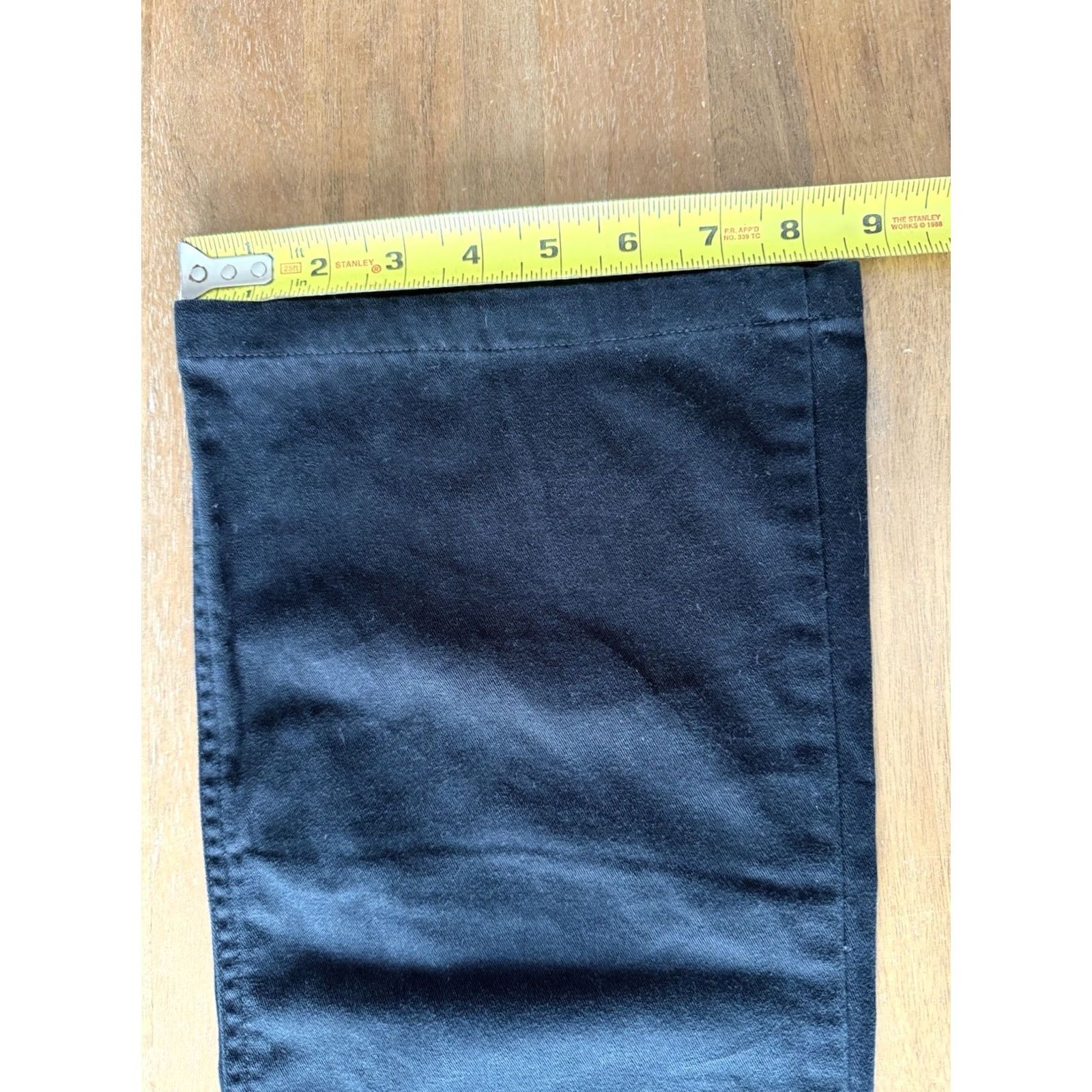 Ralph Lauren VINTAGE Ralph Lauren Jeans Cropped 5-Pocket Denim Black Mid Rise Womens Size 6 31x24 Louis Logo 90s City Preppy Size 28" / US 6 / IT 42 - 7 Thumbnail