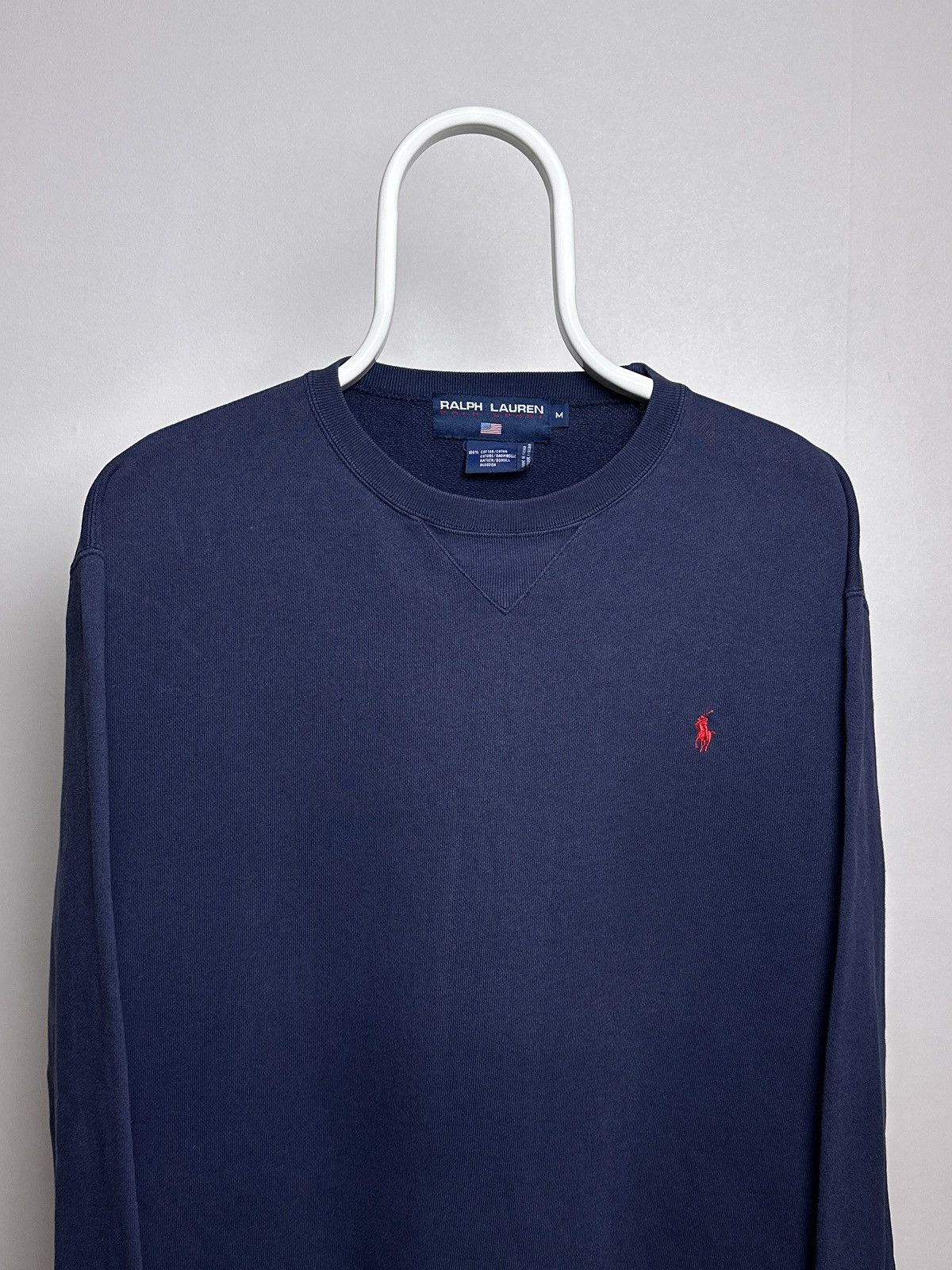 Polo Ralph Lauren Vintage Polo Ralph Lauren Sport Sweatshirt Size US M / EU 48-50 / 2 - 2 Thumbnail