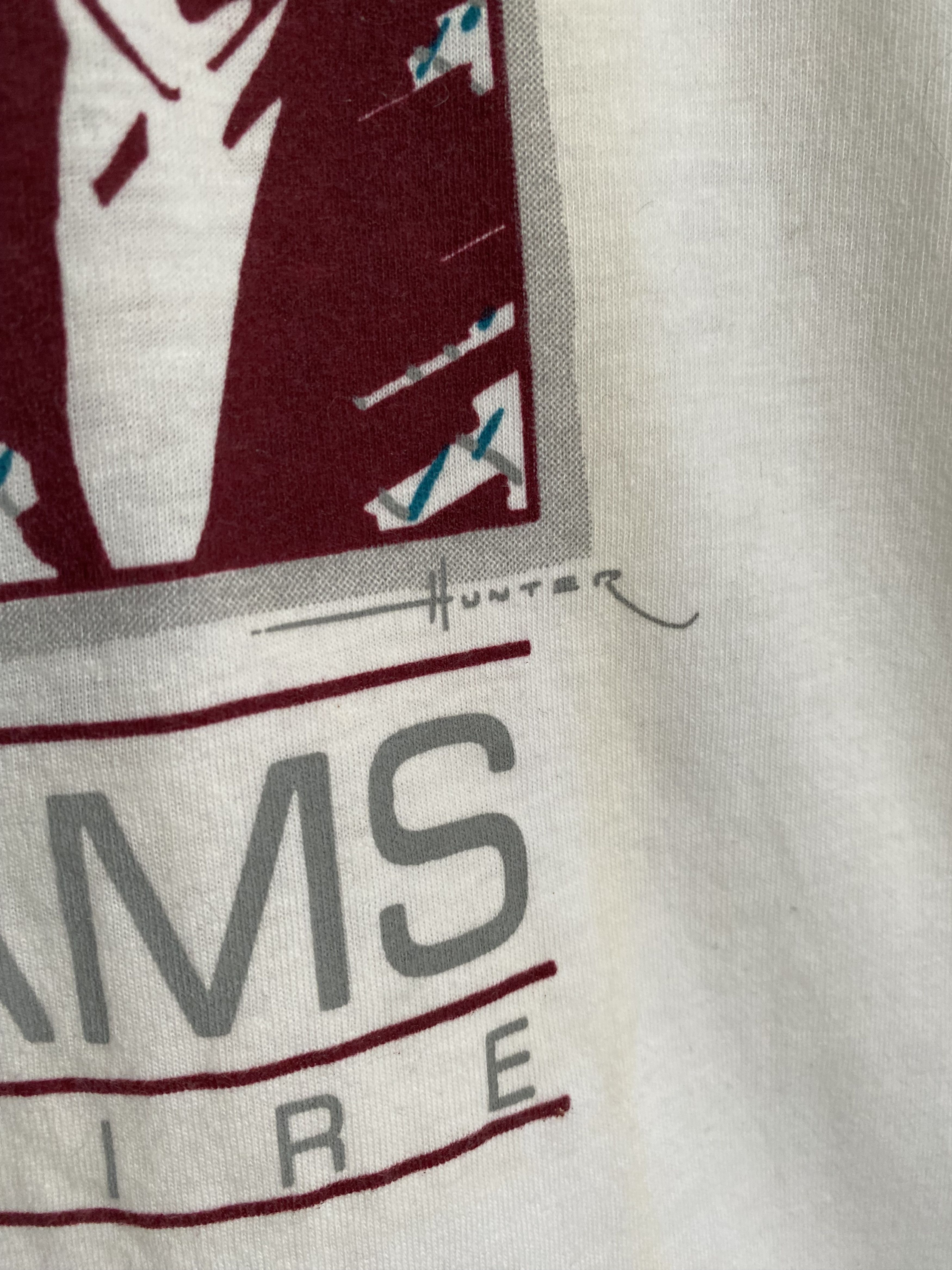 Band Tees × Vintage Vintage 1987 Bryan Adams Into The Fire tour t-shirt . Size US L / EU 52-54 / 3 - 4 Thumbnail