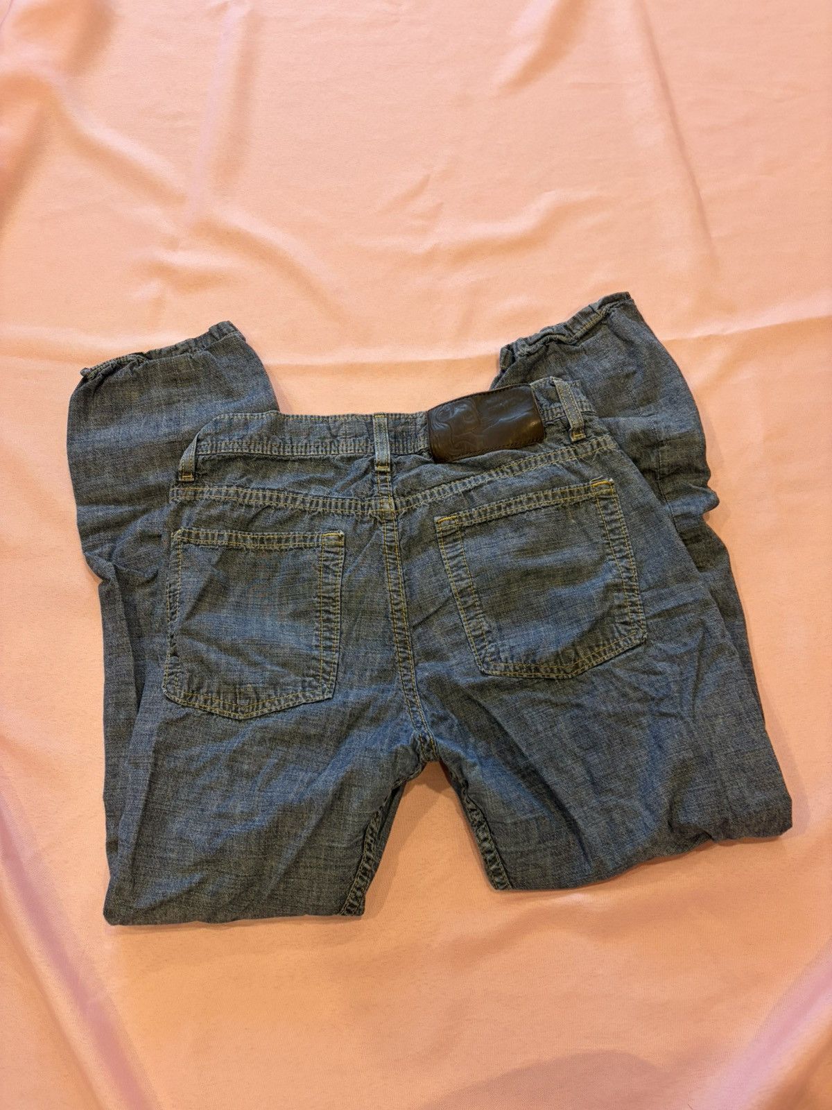 Naked & Famous Weird Guy Indigo Selvedge Chambray Jeans 26x27 Size US 26 / EU 42 - 5 Thumbnail