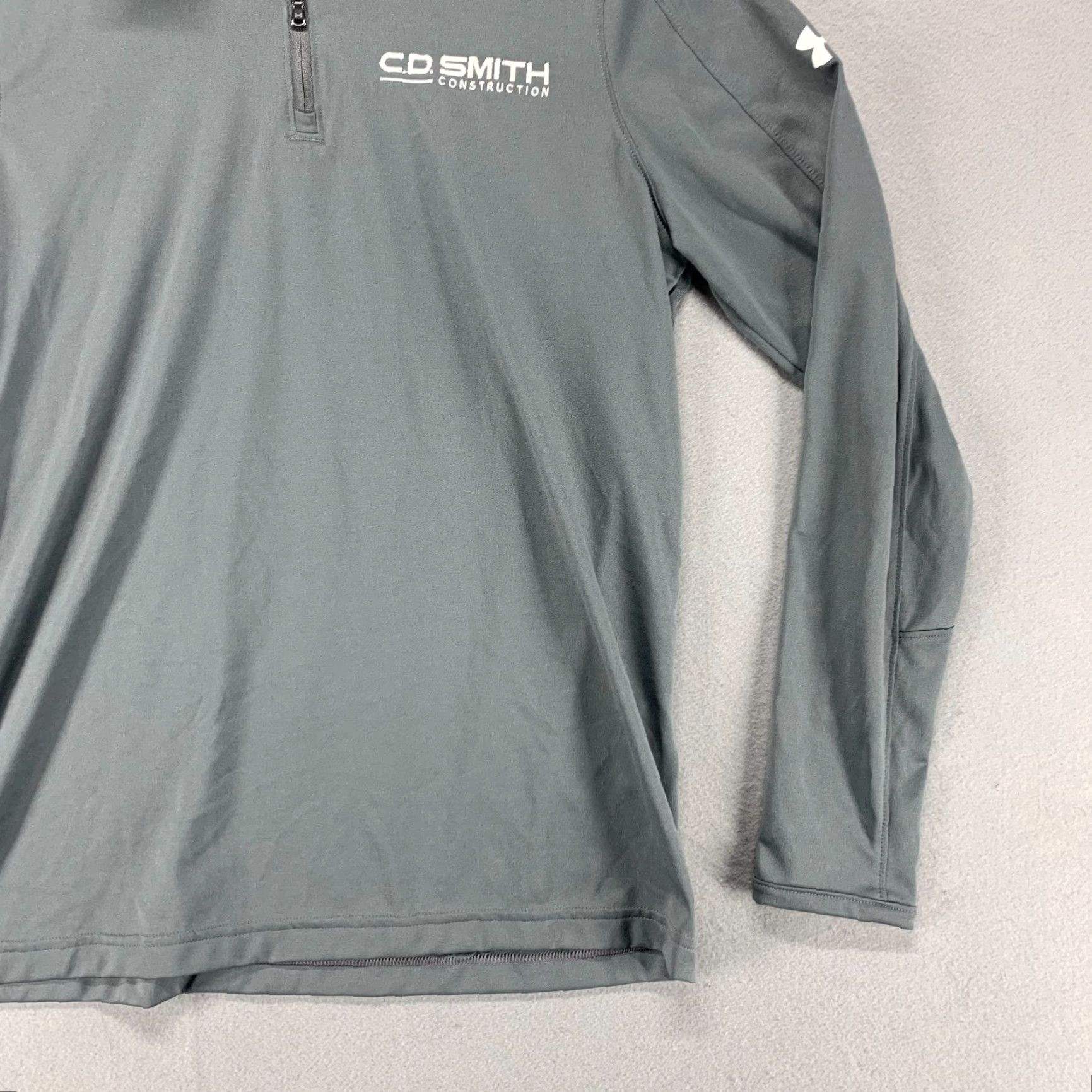 Under Armour Under Armour Shirt Mens Small Gray Pullover Logo Workwear Active Stretch Size US S / EU 44-46 / 1 - 6 Thumbnail