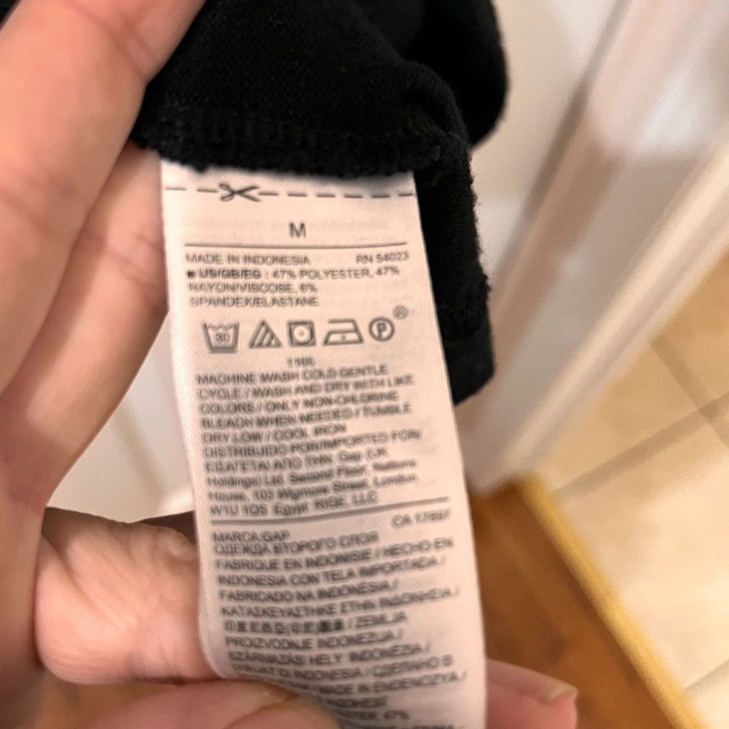 Gap GAP black dress size med Size M / US 6-8 / IT 42-44 - 4 Thumbnail