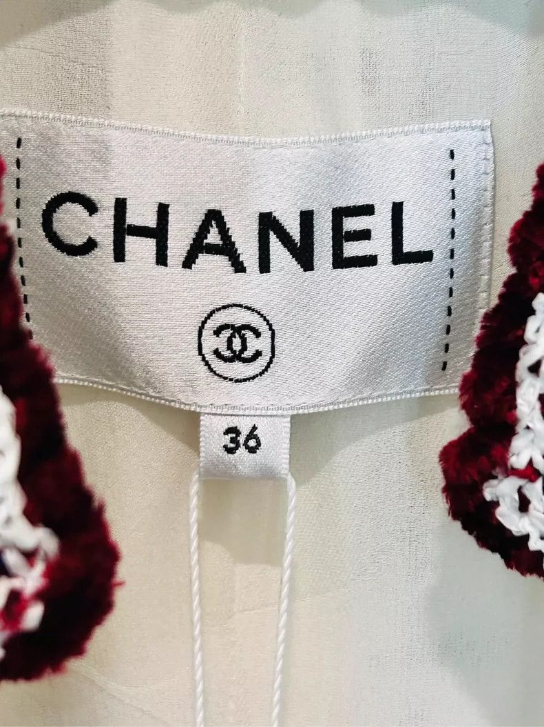 Chanel Chanel 20s Roof Series Heavy Industry Logo Jacket Size XS / US 0-2 / IT 36-38 - 3 Thumbnail