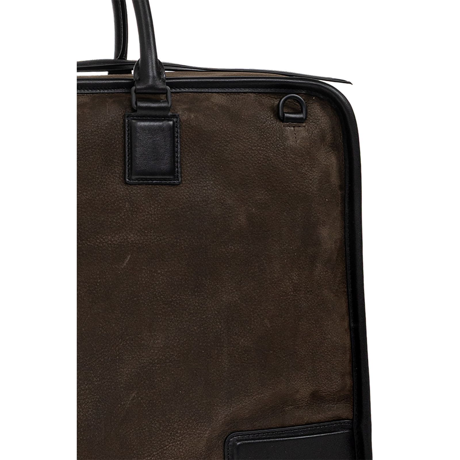 Loewe LOEWE $5400 Amazona 180 Khaki Nubuck Duffle Bag New & Authen Size ONE SIZE - 5 Thumbnail