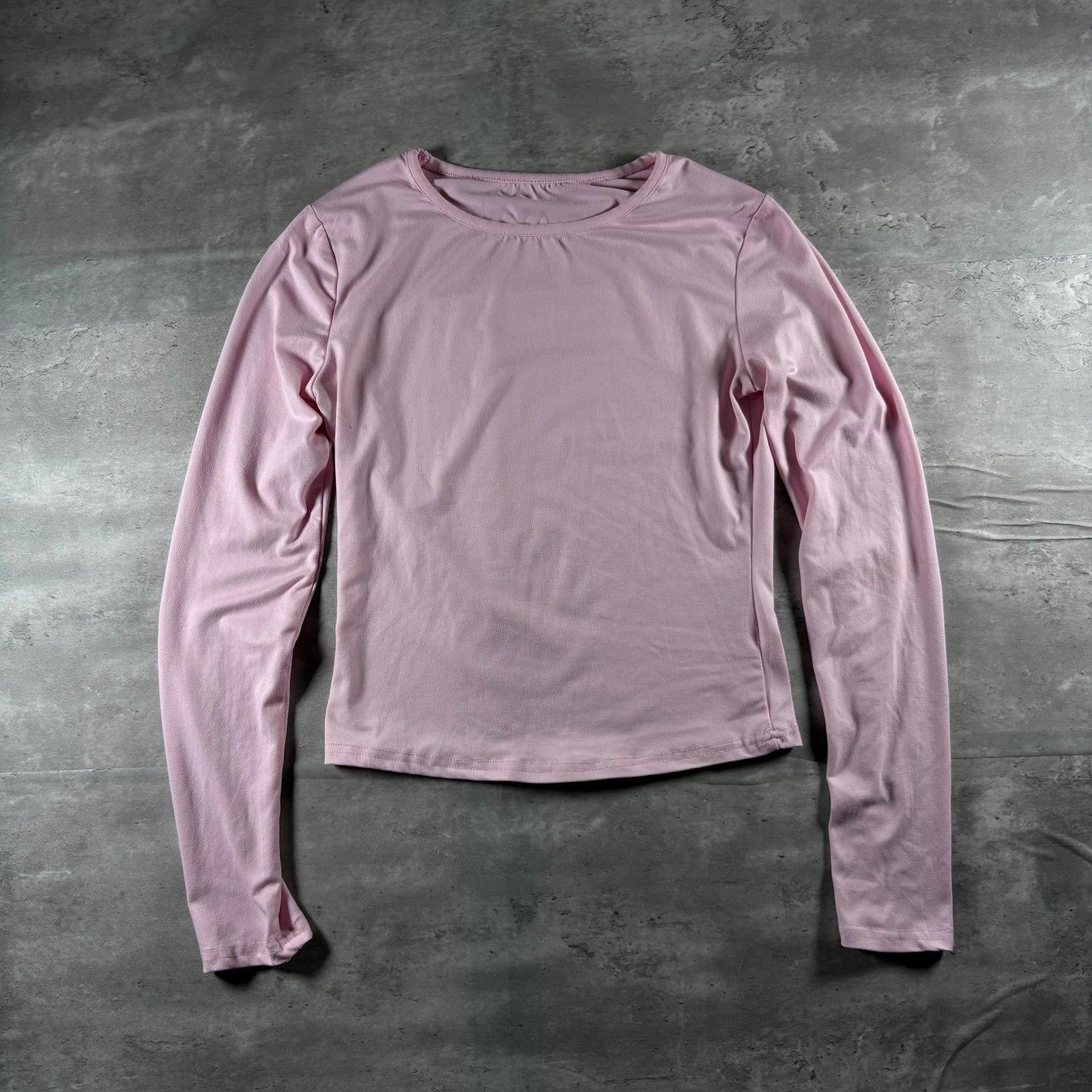 Zara Zara Light Pink Long Sleeve Top Size S / US 4 / IT 40 - 1 Thumbnail