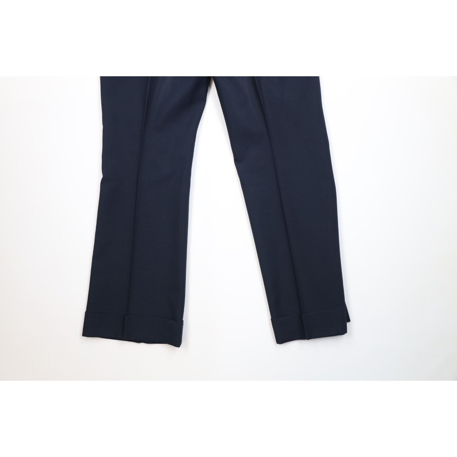 Vintage Vintage 70s Distressed 3 Piece Knit Suit Bell Bottoms Size 42R - 22 Thumbnail